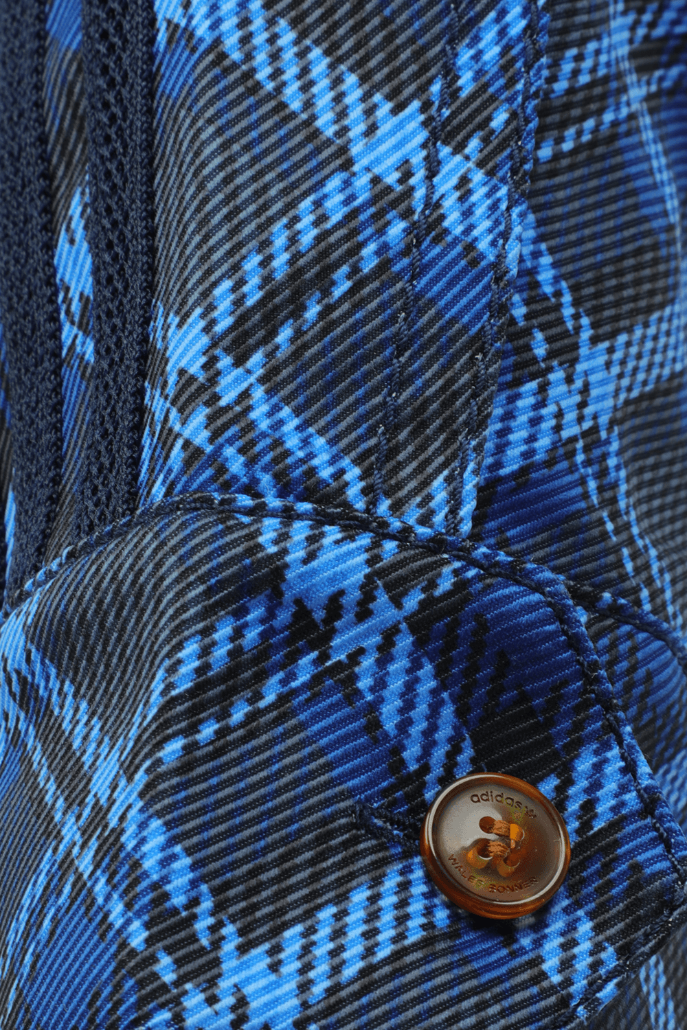 תמונת פנים של Adidas x Walles Bonner Track Top in Blue and Black