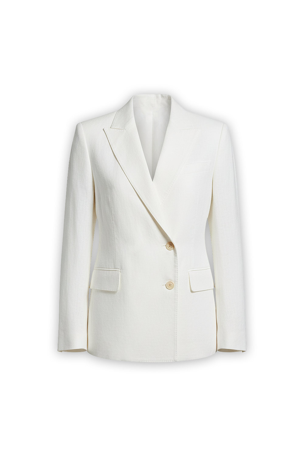 תמונה קידמית של בלייזר פשתן