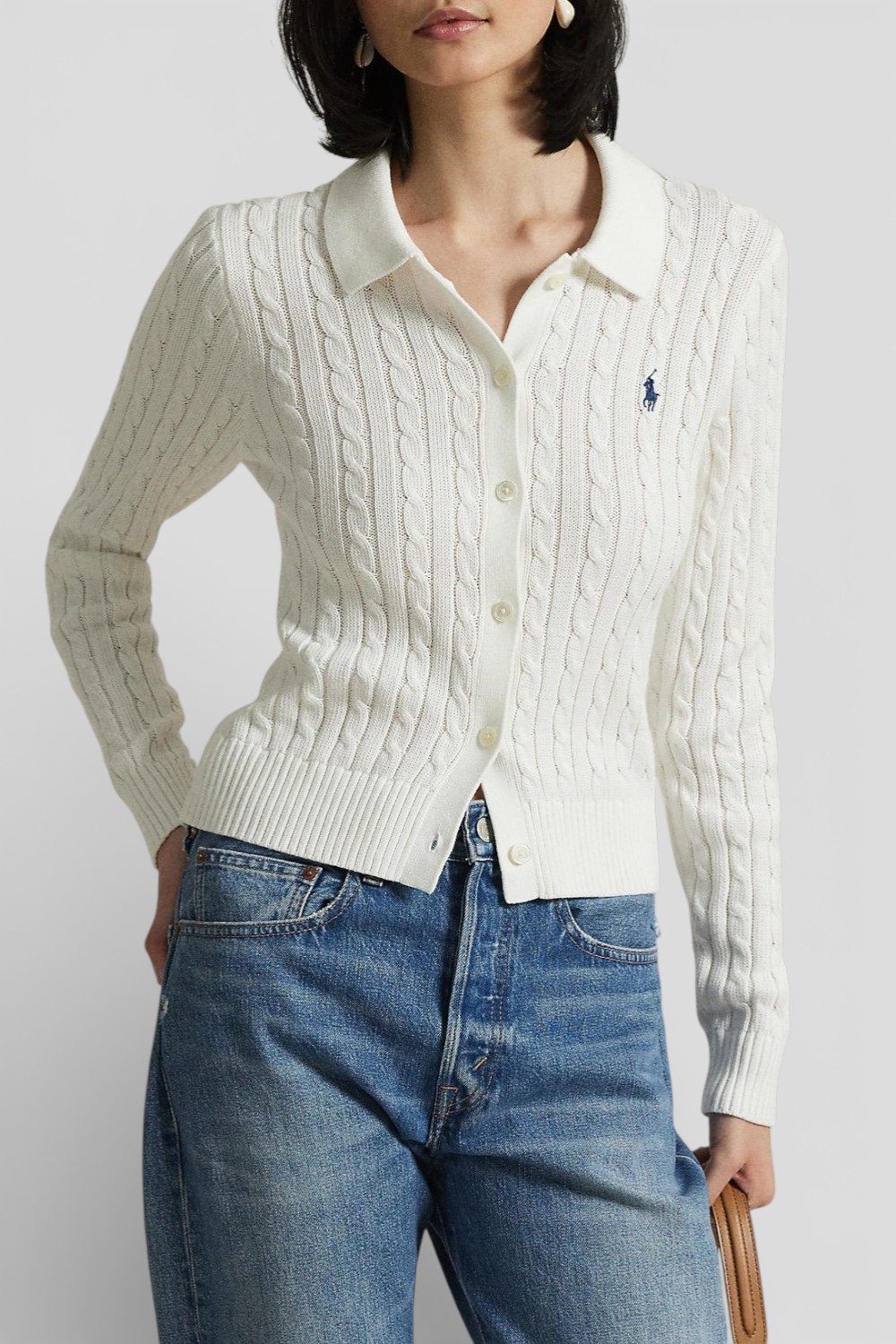 תמונת דוגמן קידמית של סריג קרדיגן