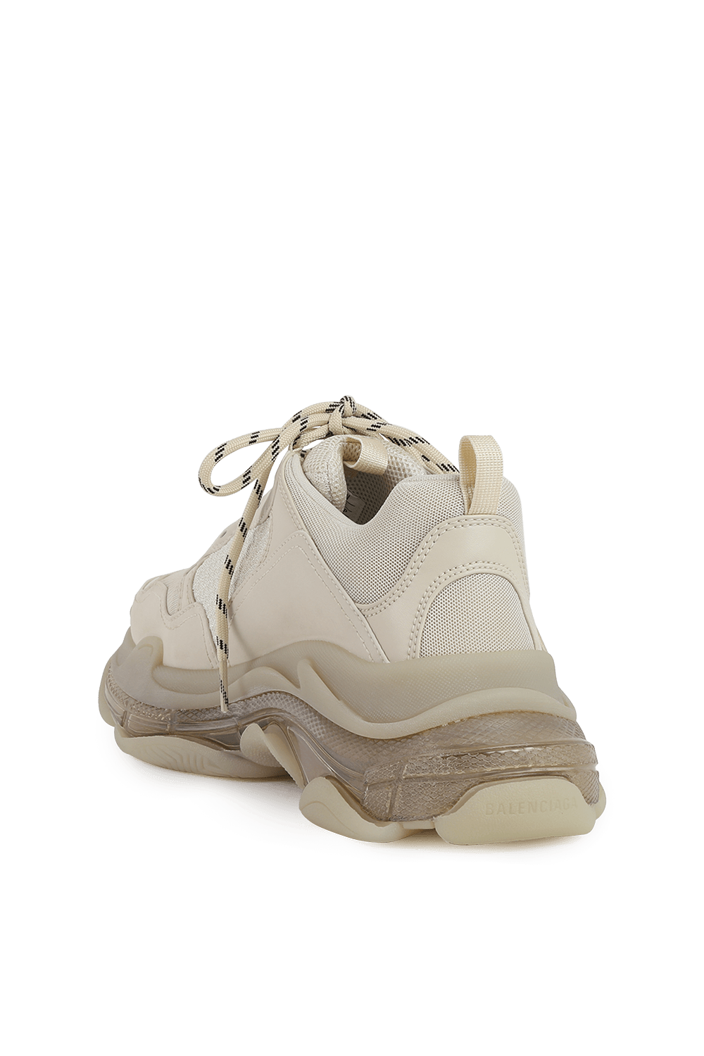 תמונה אחורית של Triple Clear Sole in Antique White