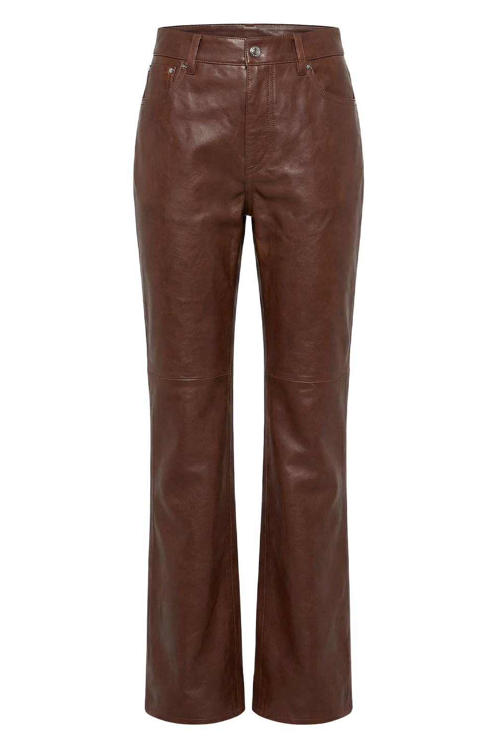 תמונה אחורית של מכנסי עור