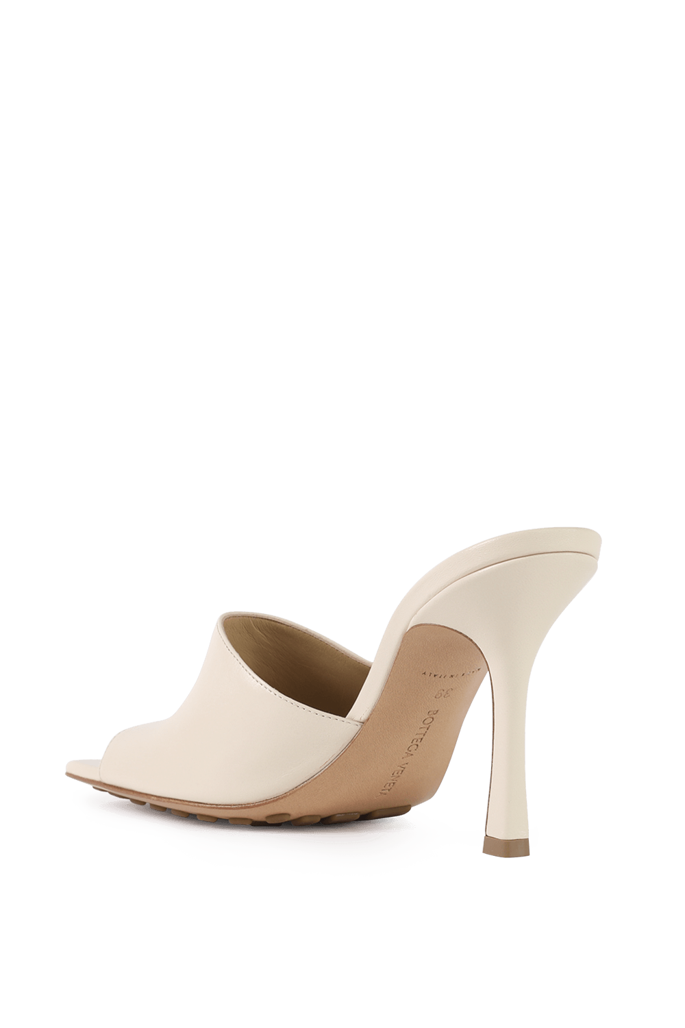 תמונה אחורית של Strech Sandals in Cream