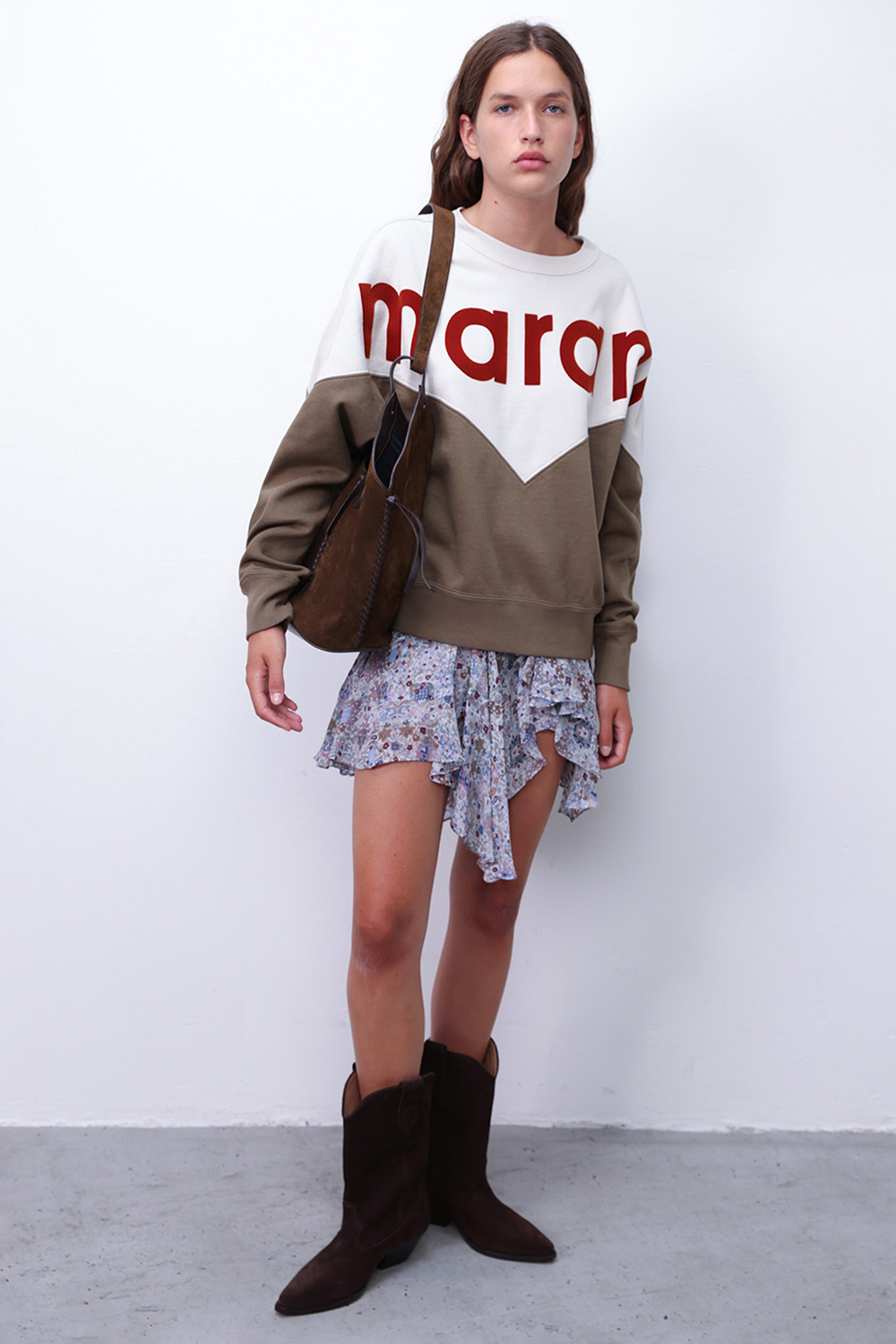 תמונת דוגמן קידמית של מגפי בוקרים