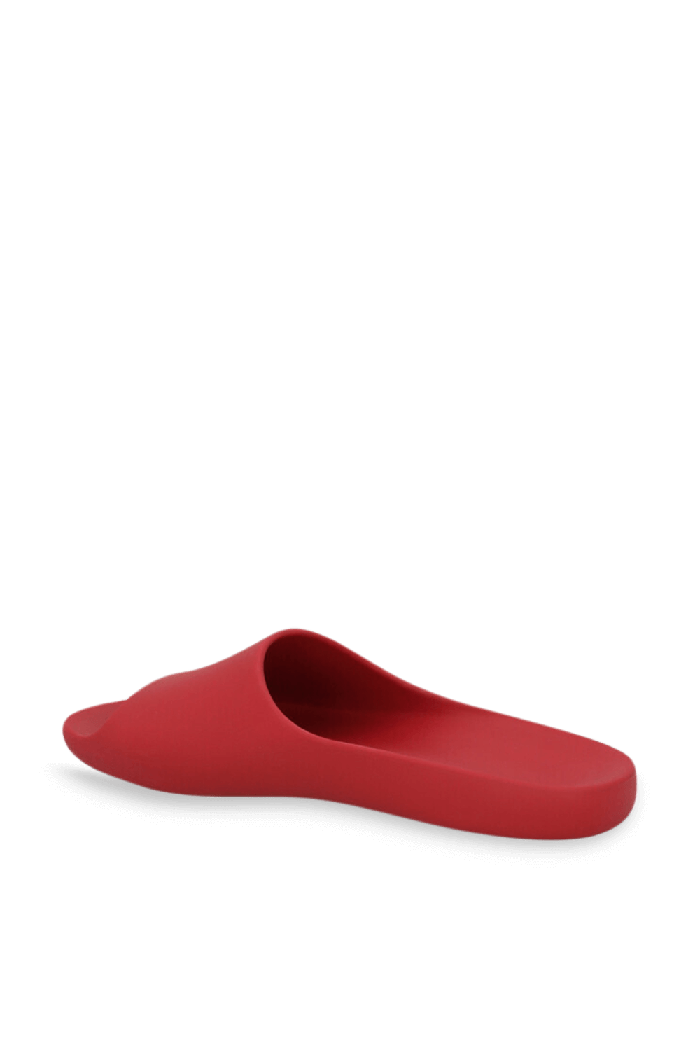 תמונה אחורית של כפכפי סלייד מעוגלים