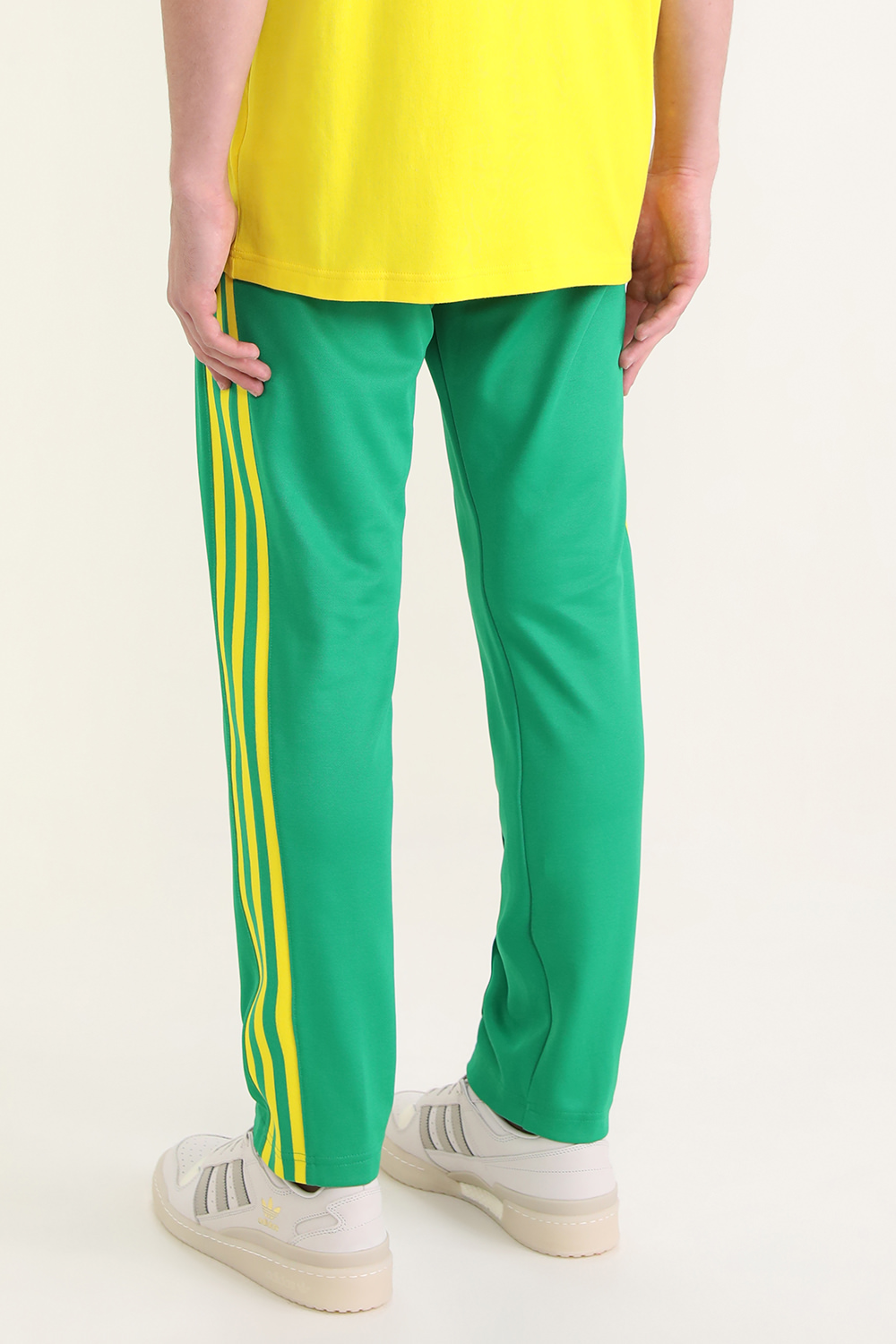 תמונת דוגמן אחורית של מכנסי טרנינג ארוכים אקולוגיים