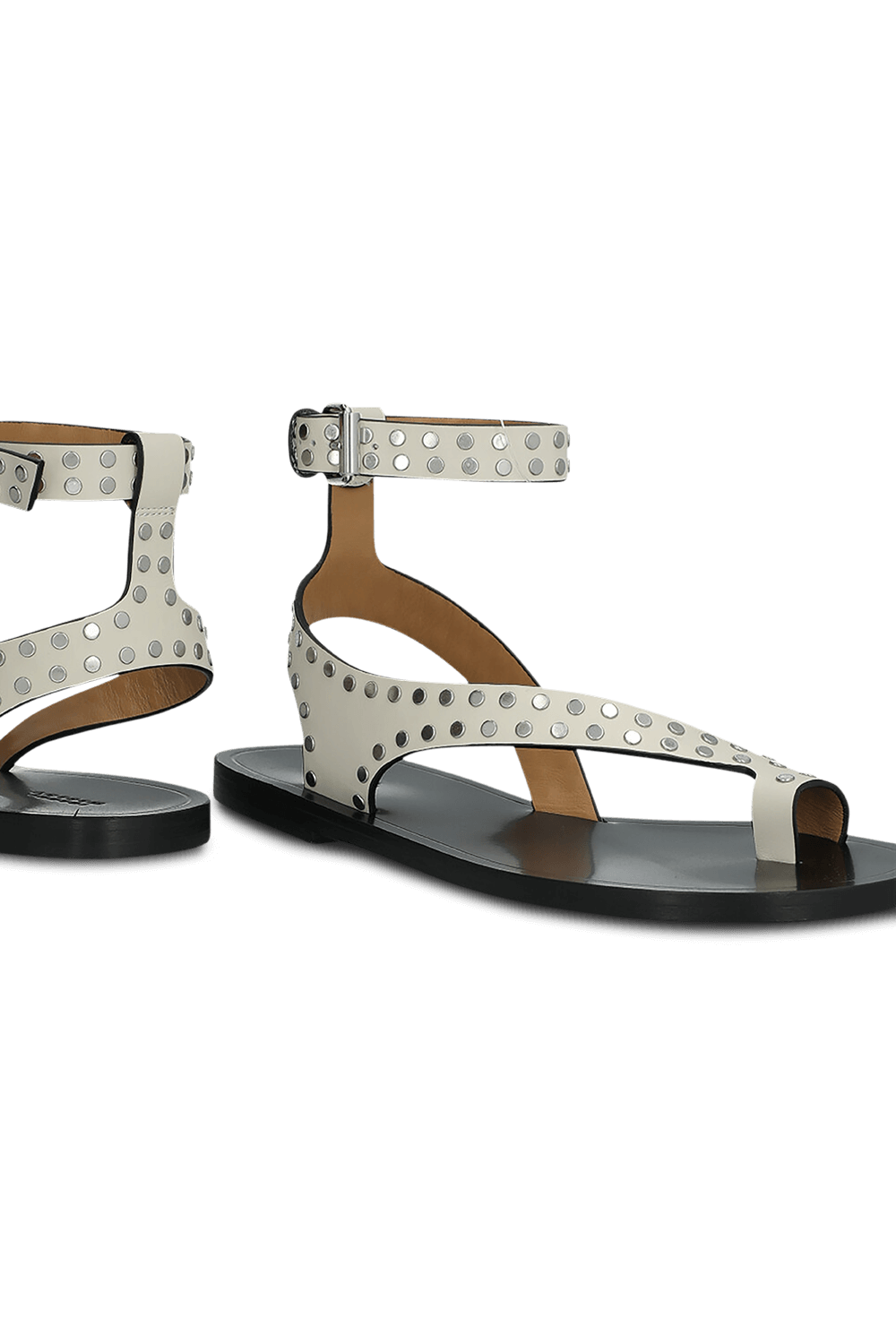 תמונת תקריב של סנדלי אצבע