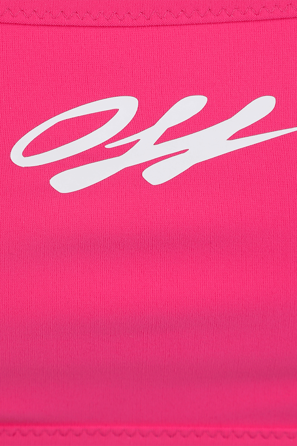 Logo Print Bikini Set In Pink