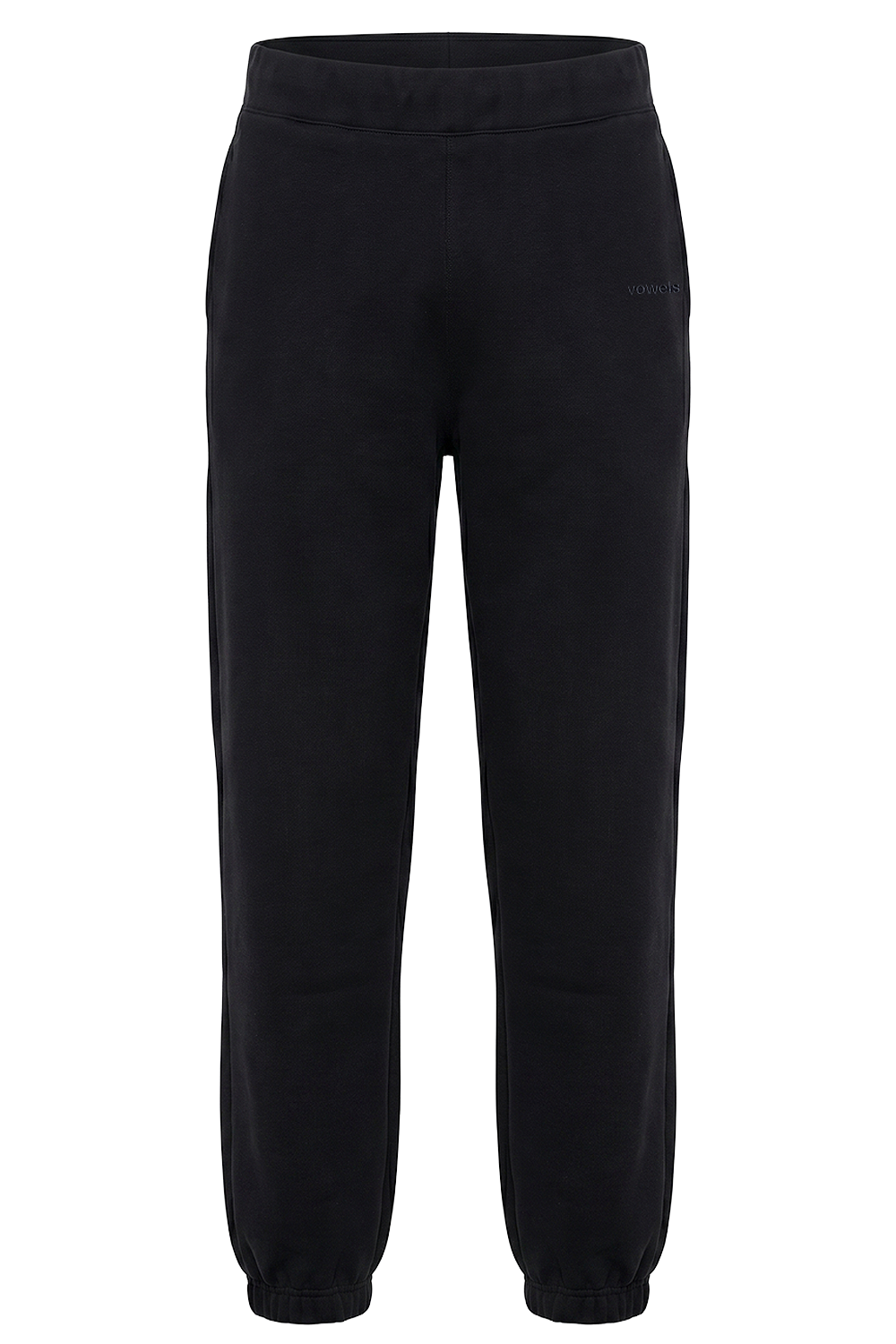 תמונה קידמית של מכנסי ג'וגר בגזרה ישרה