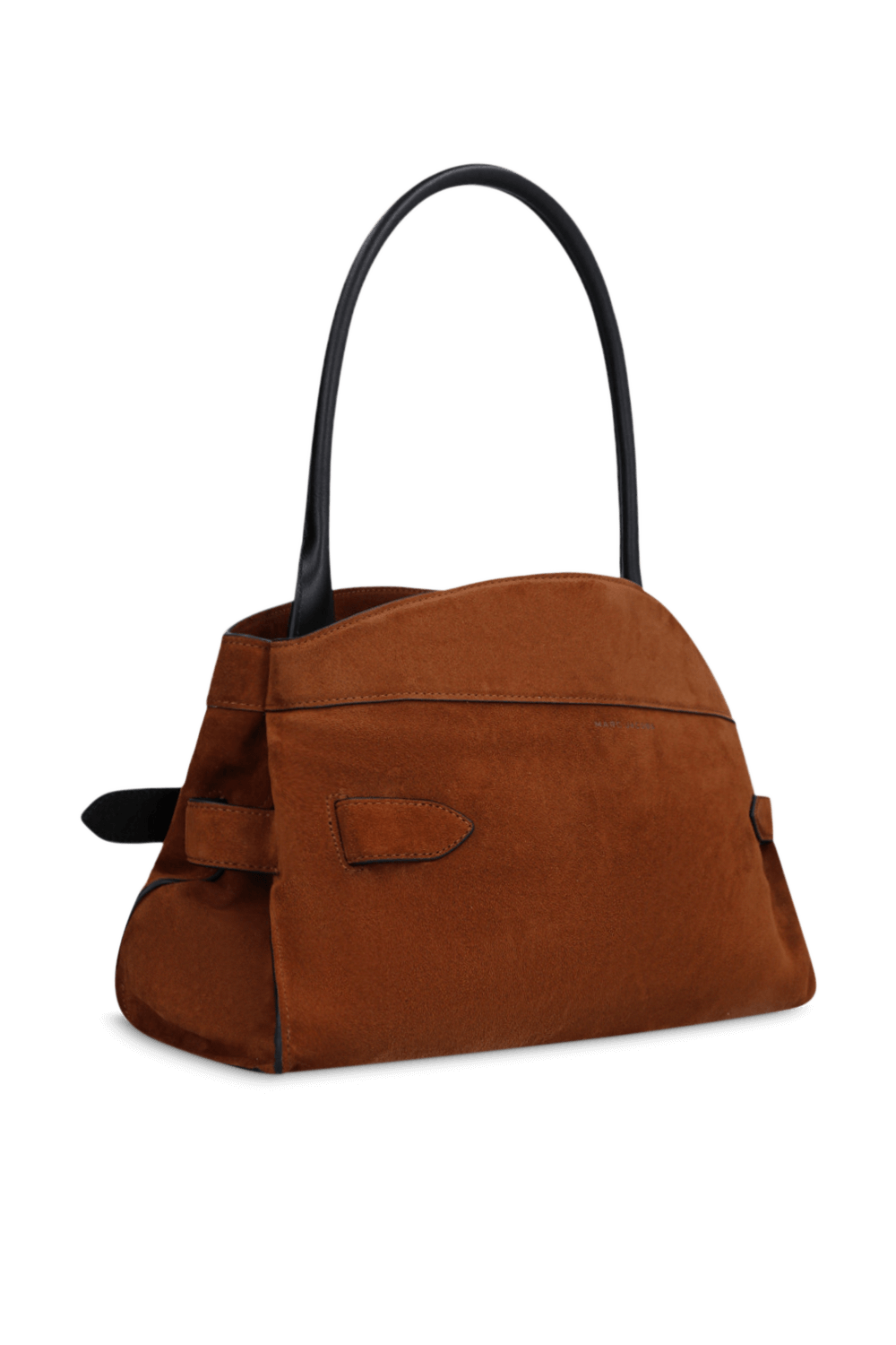 תמונה אחורית של תיק כתף דקוטה זמש