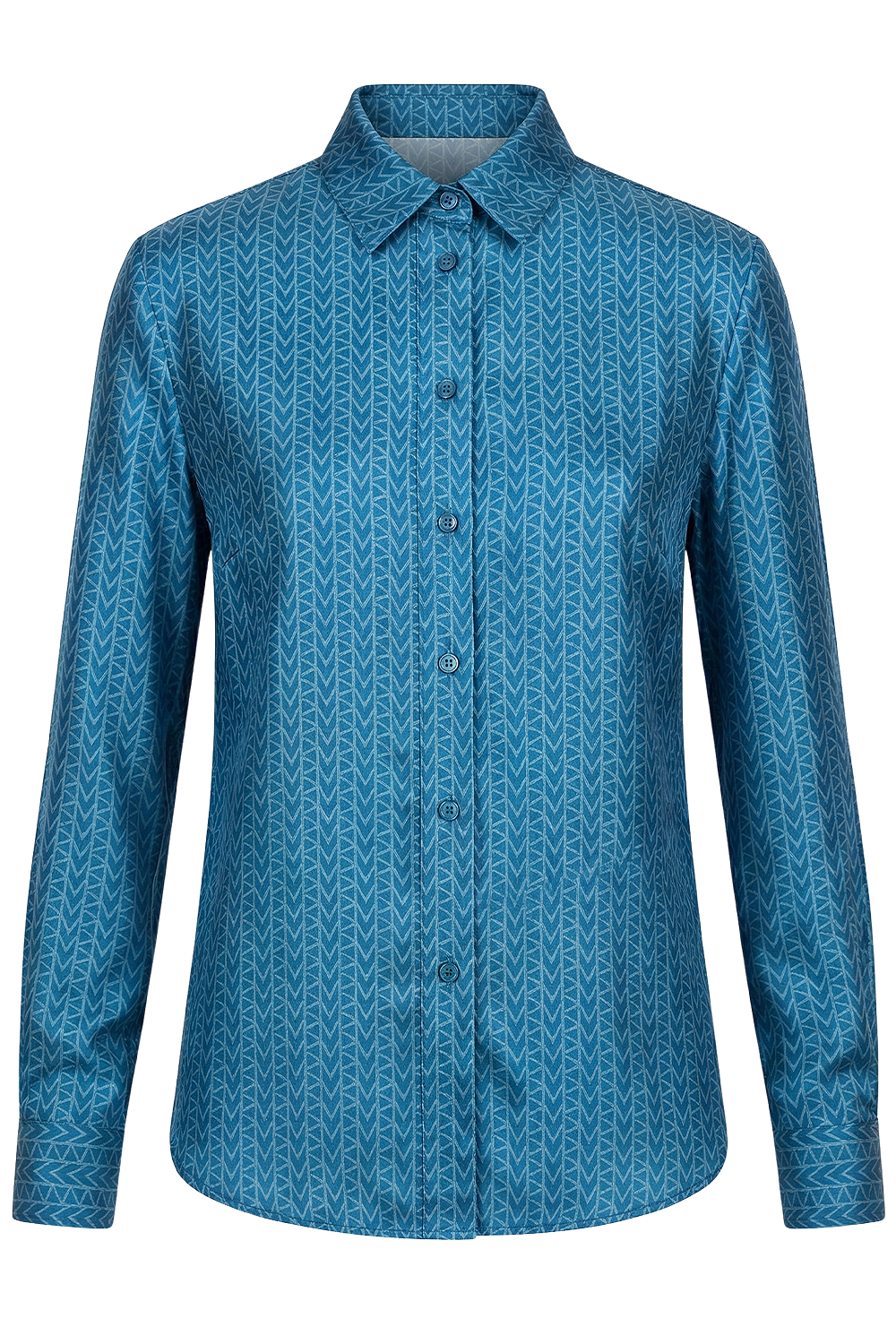 תמונה קידמית של חולצה מכופתרת