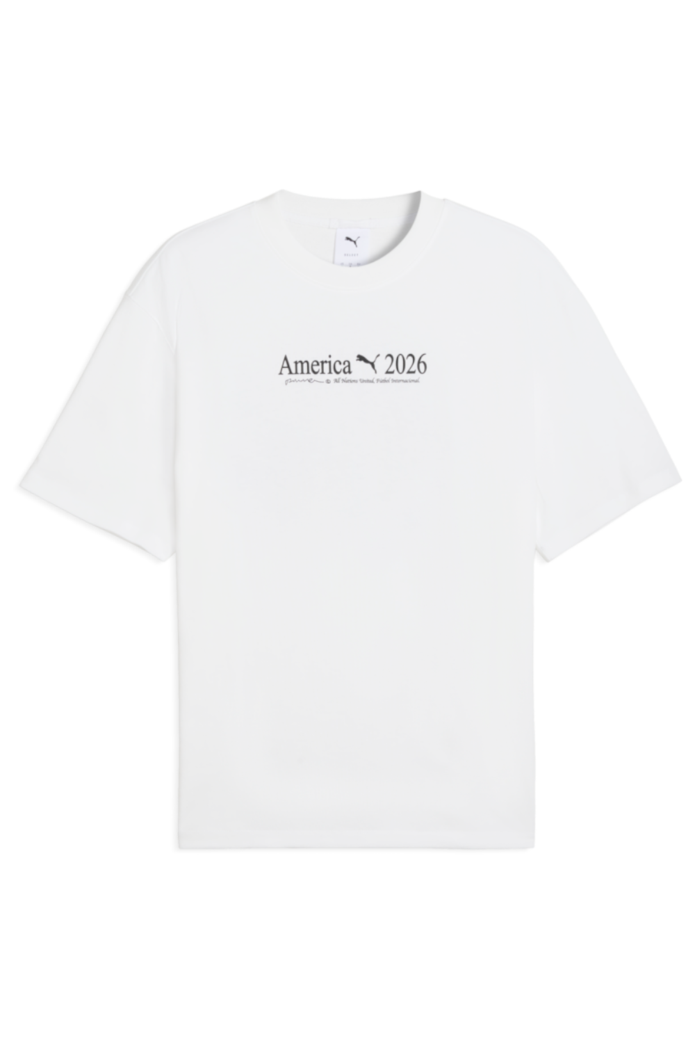 תמונה קידמית של חולצת טי בגזרה משוחררת