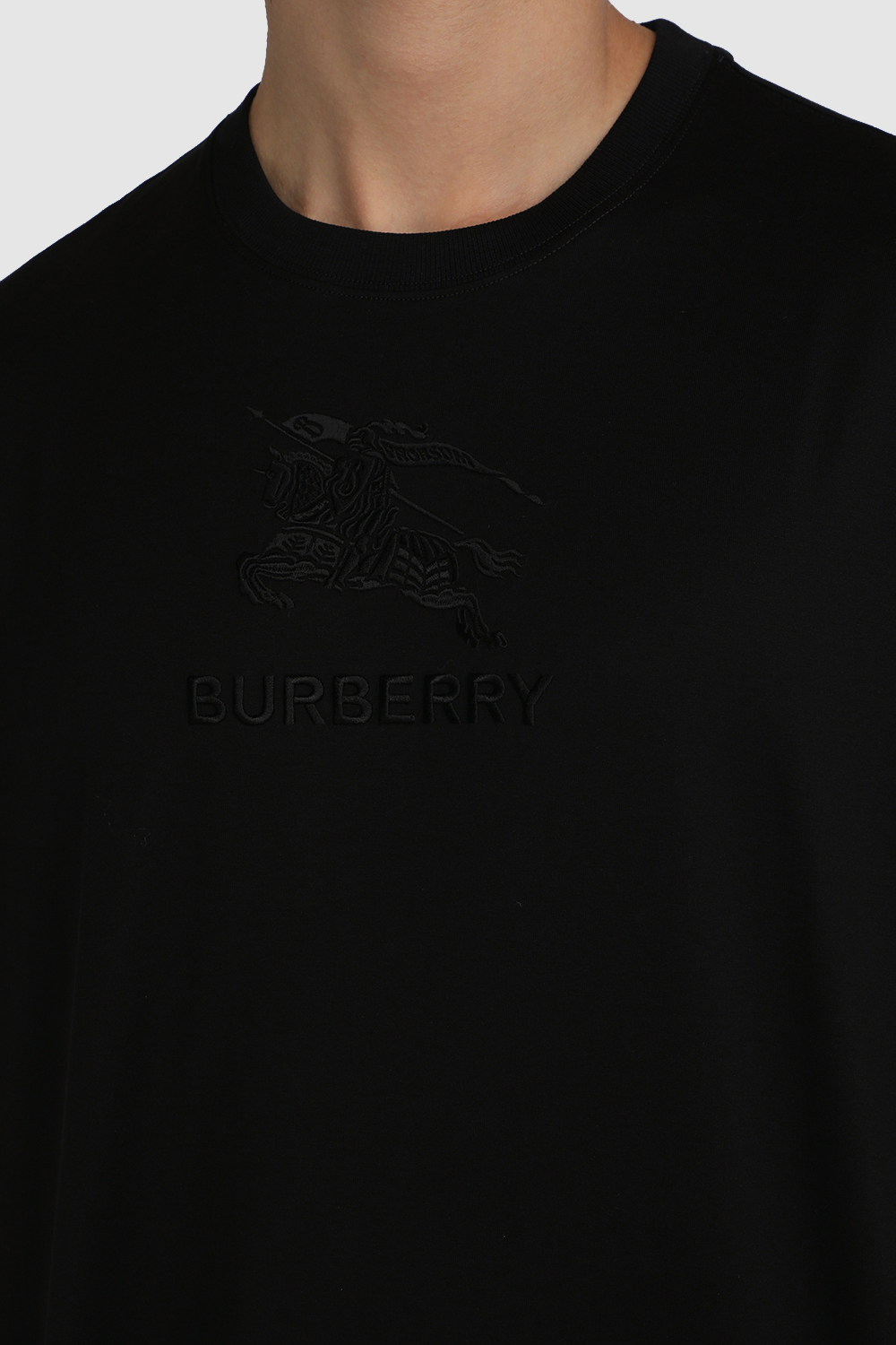 חולצת טי עם רקמה BURBERRY