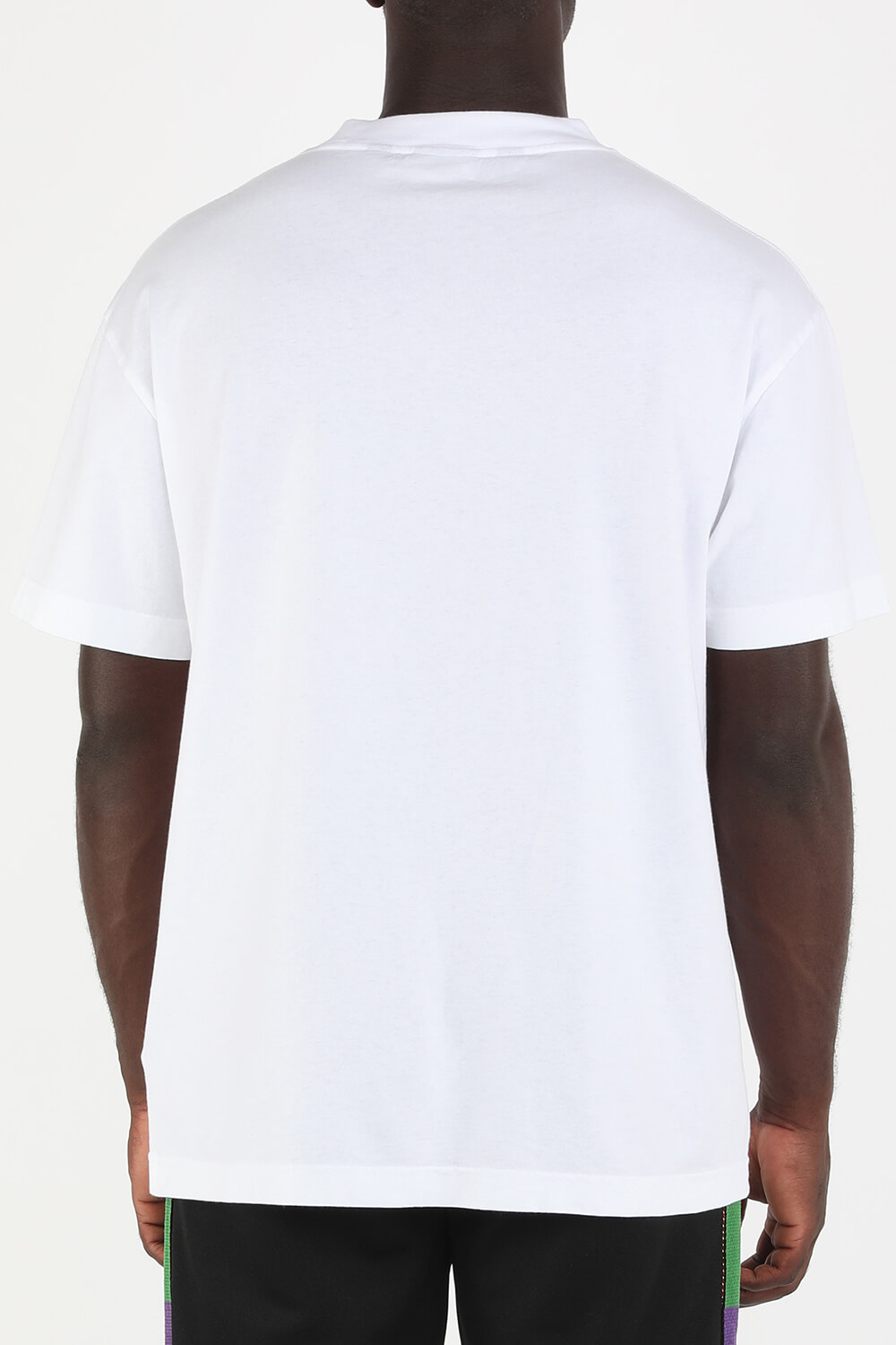 תמונת דוגמן אחורית של Palm Angels X Missoni Bear T-Shirt in White