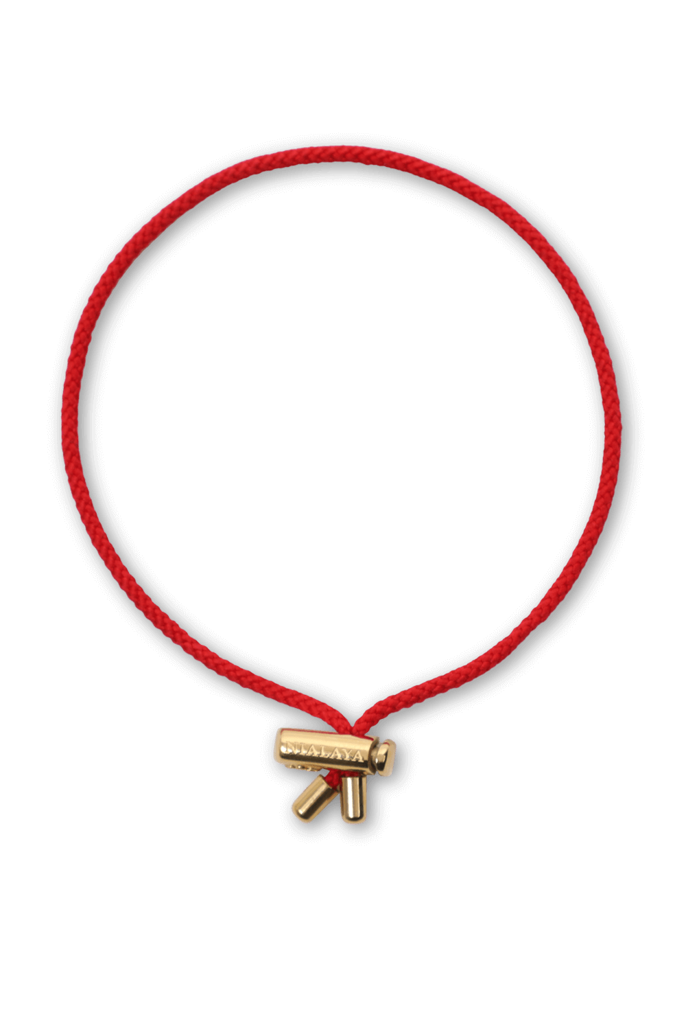 תמונה קידמית של צמיד מיתר מתכוונן