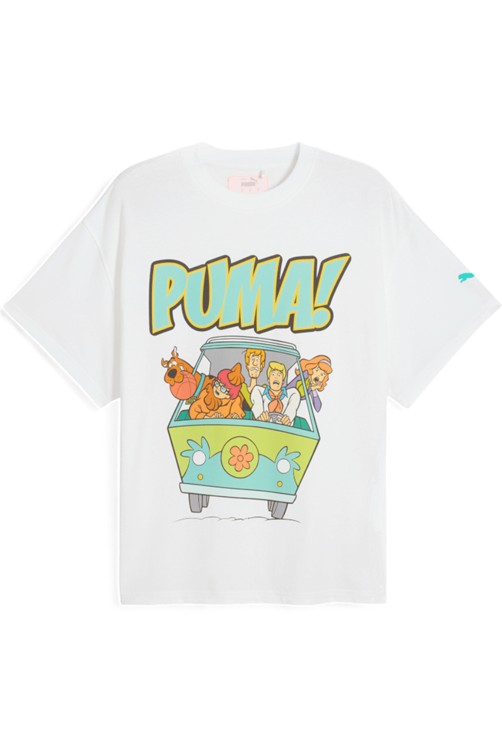 תמונה קידמית של פומה הופס X סקובי דו חולצת טי