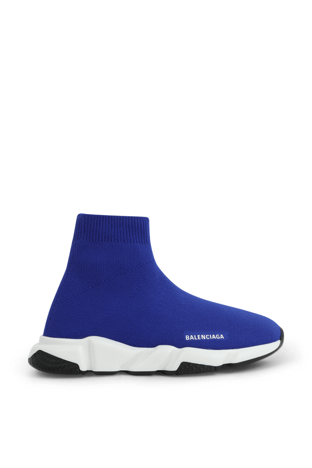 תמונה קידמית של מידות 23-32 נעלי גרב כחולות