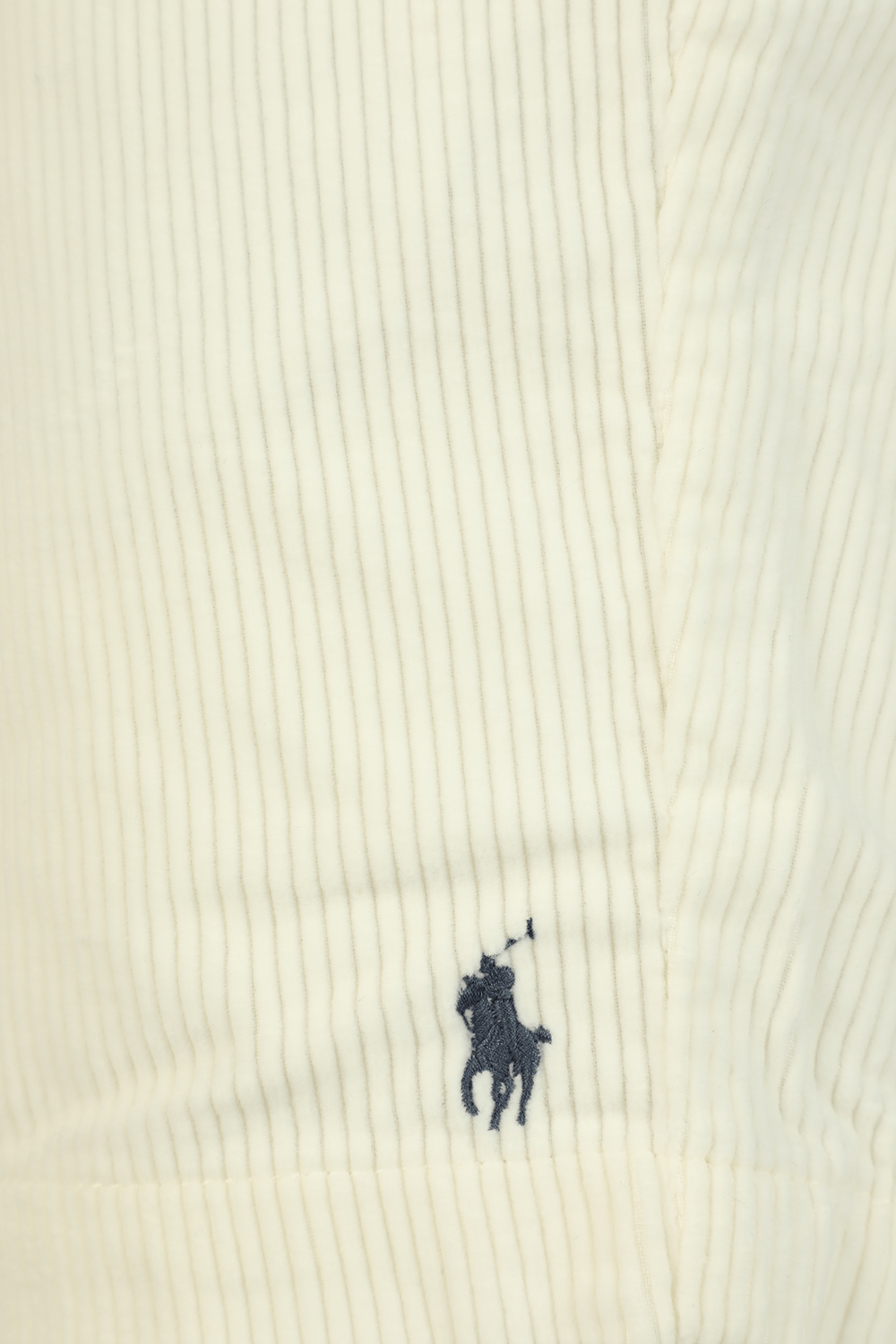 Drawstring Corduroy Shorts in White POLO RALPH LAUREN