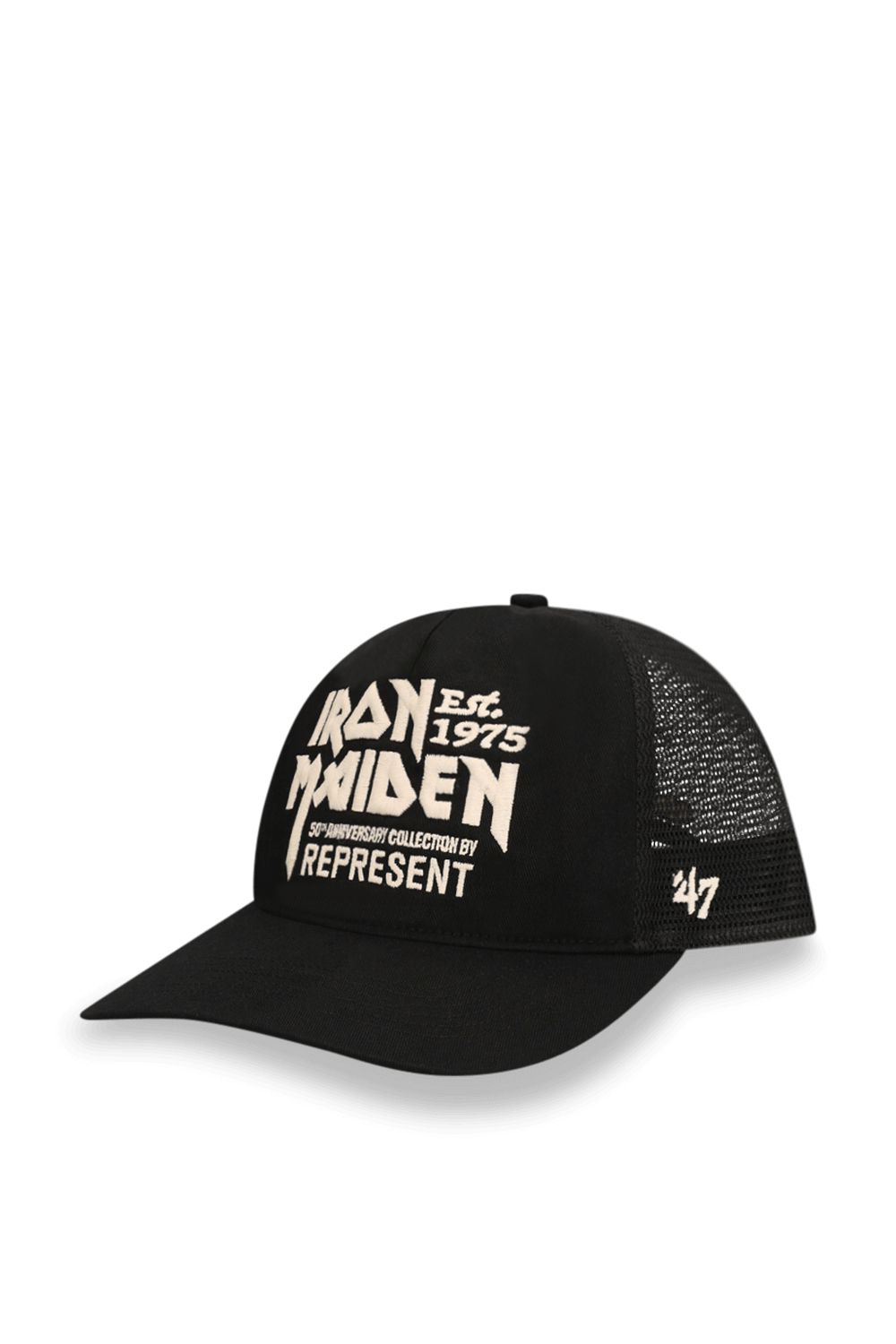 תמונה קידמית של רפרסנט X איירון מיידן 47 X כובע מצחייה