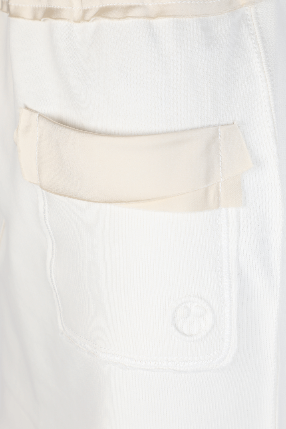 Organic Cotton Mini Skirt in White AZ FACTORY