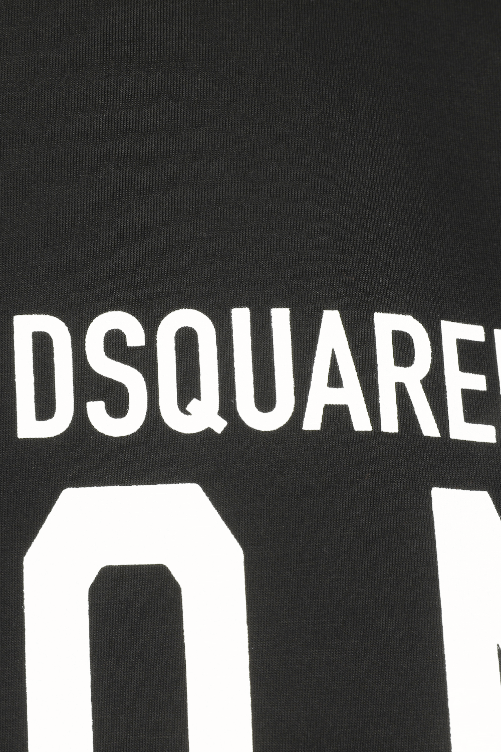 Icon Print Classic Tshirt in Black image number null DSQUARED2
