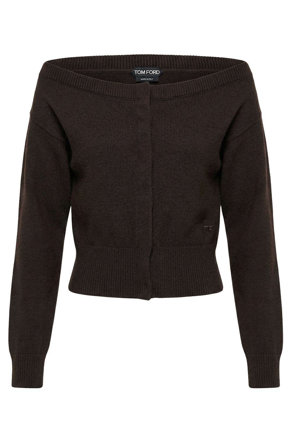 תמונה קידמית של קרדיגן אוף שולדר קשמיר