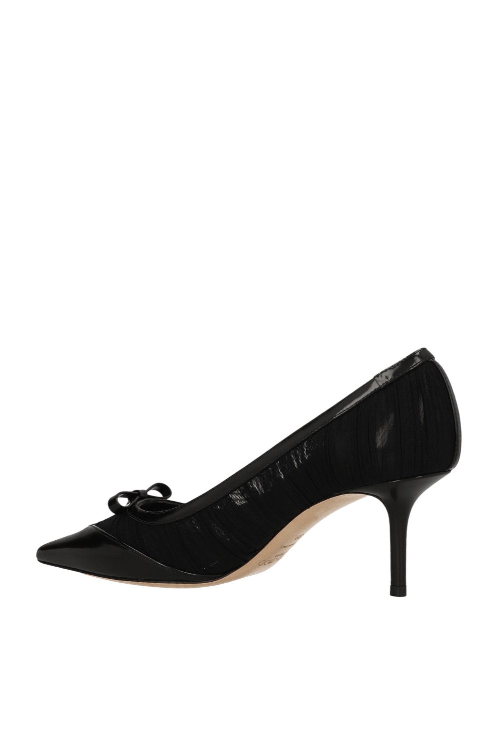 תמונה אחורית של נעלי עקב