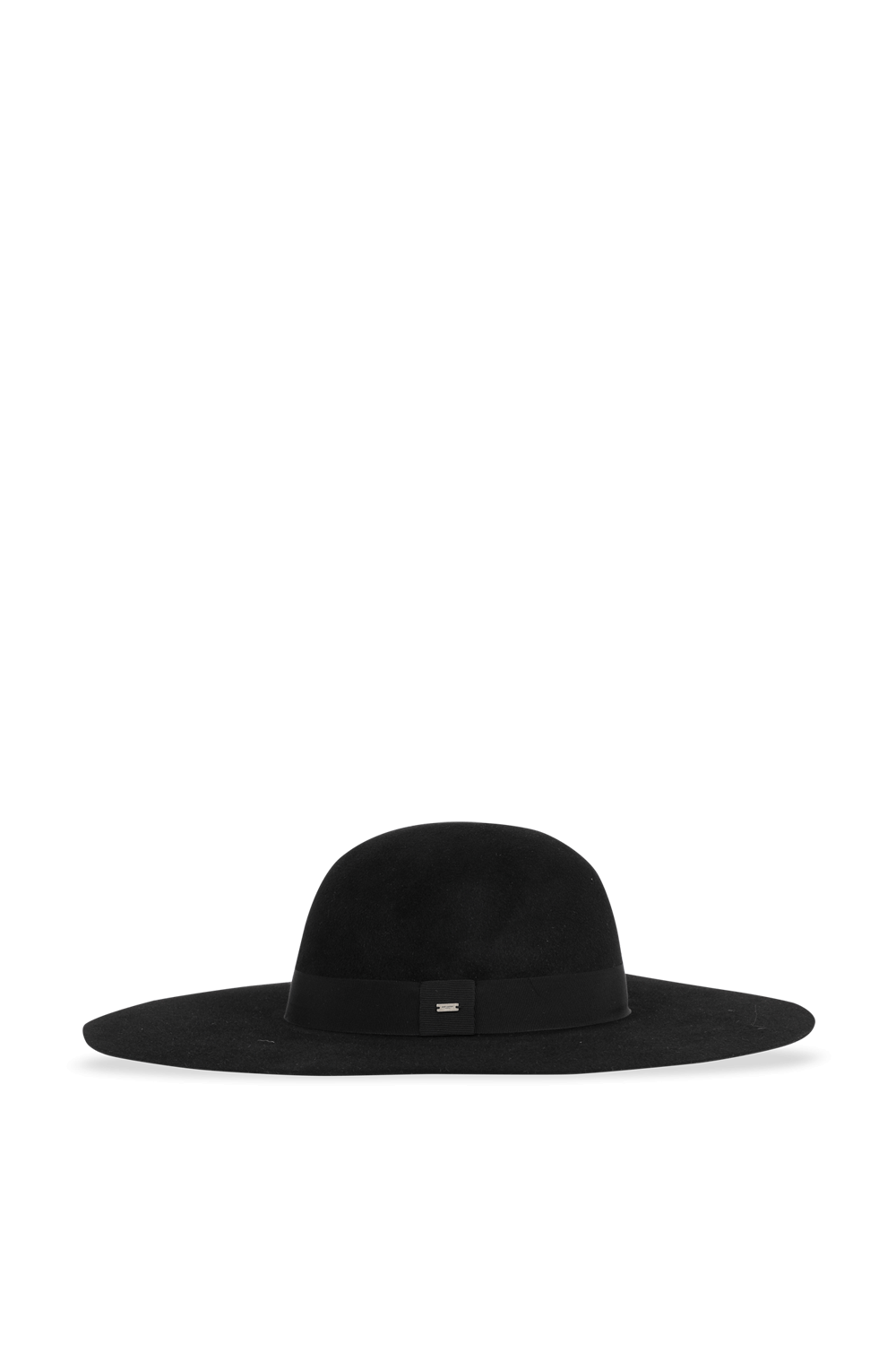 כובע רחב שוליים בצבע שחור SAINT LAURENT