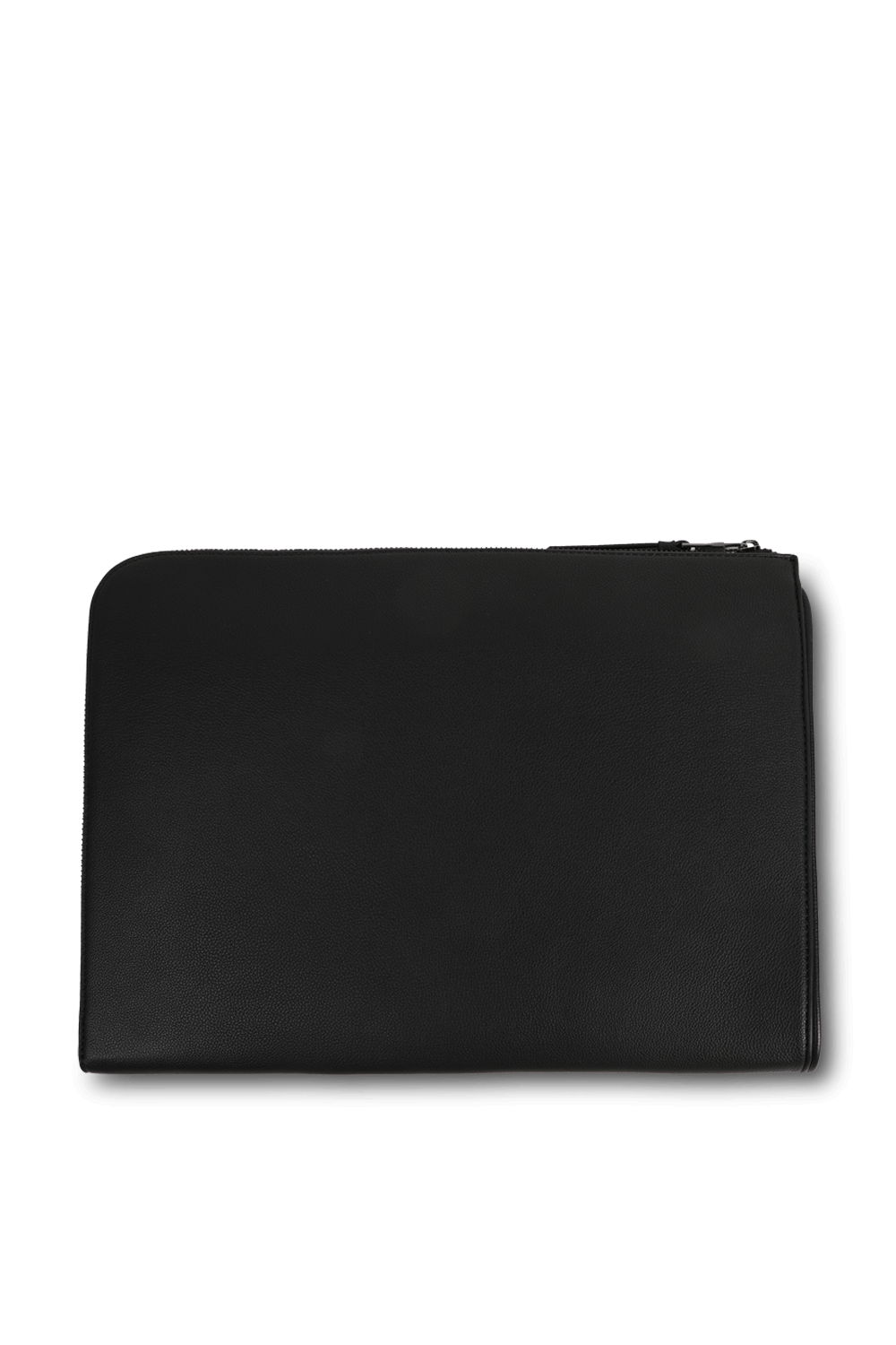 תמונה אחורית של קייס למחשב עם לוגו מטאלי