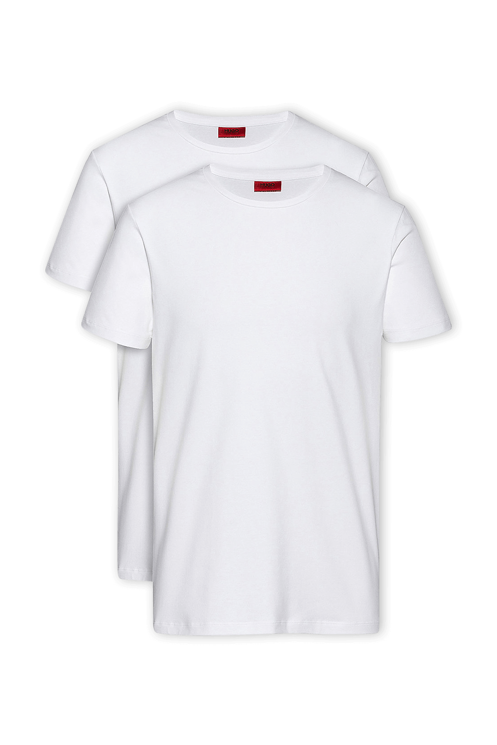 2P Cotton Shirt in White image number null HUGO