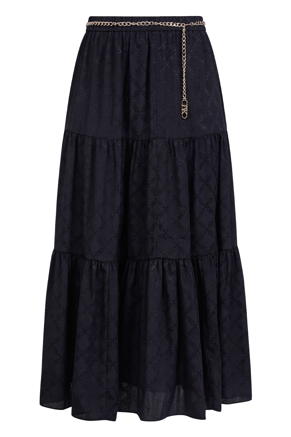 תמונה קידמית של חצאית מקסי