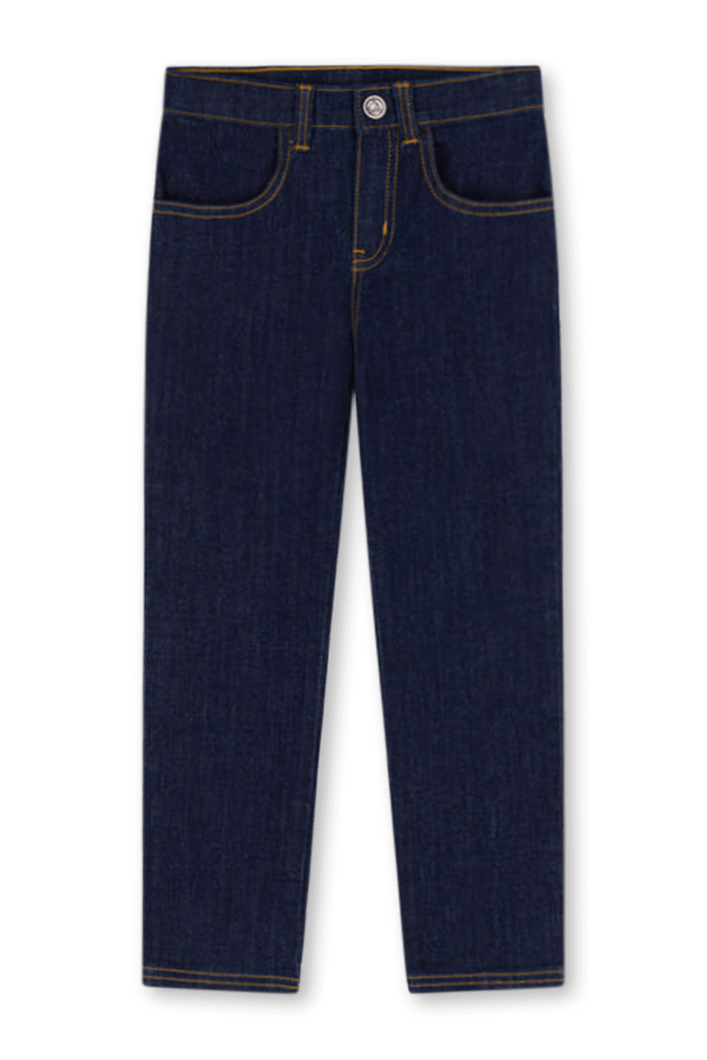 תמונה קידמית של מכנסי ג'ינס ישרים - גילאי 3-5