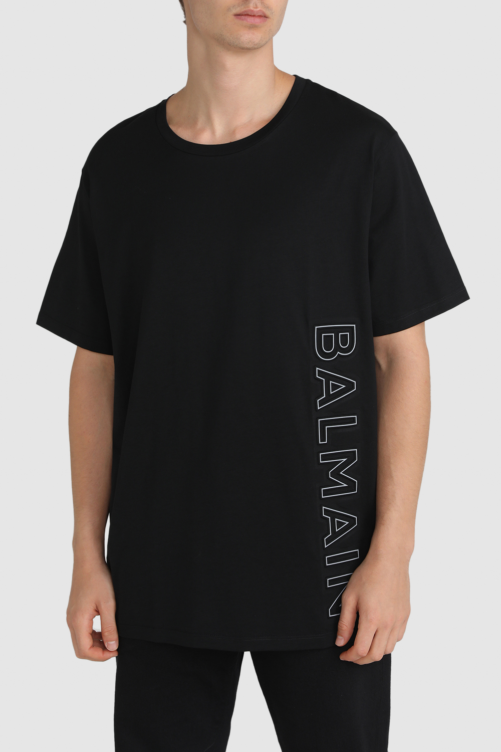 תמונת דוגמן קידמית של חולצת טי רפלקטיבית