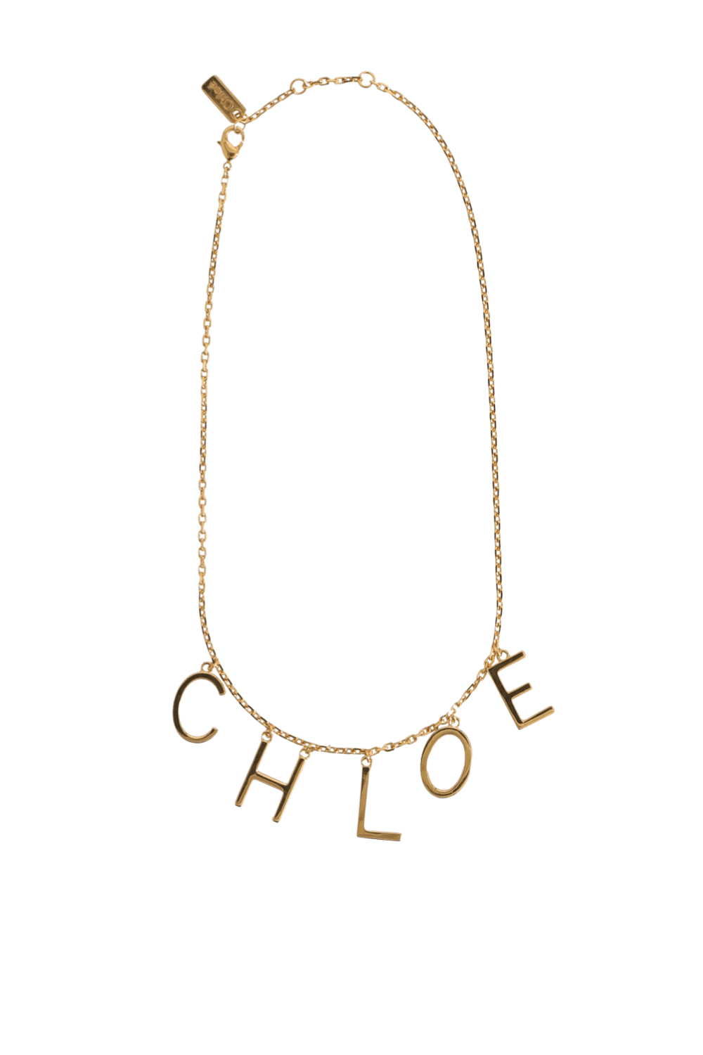 תמונה קידמית של שרשרת אותיות