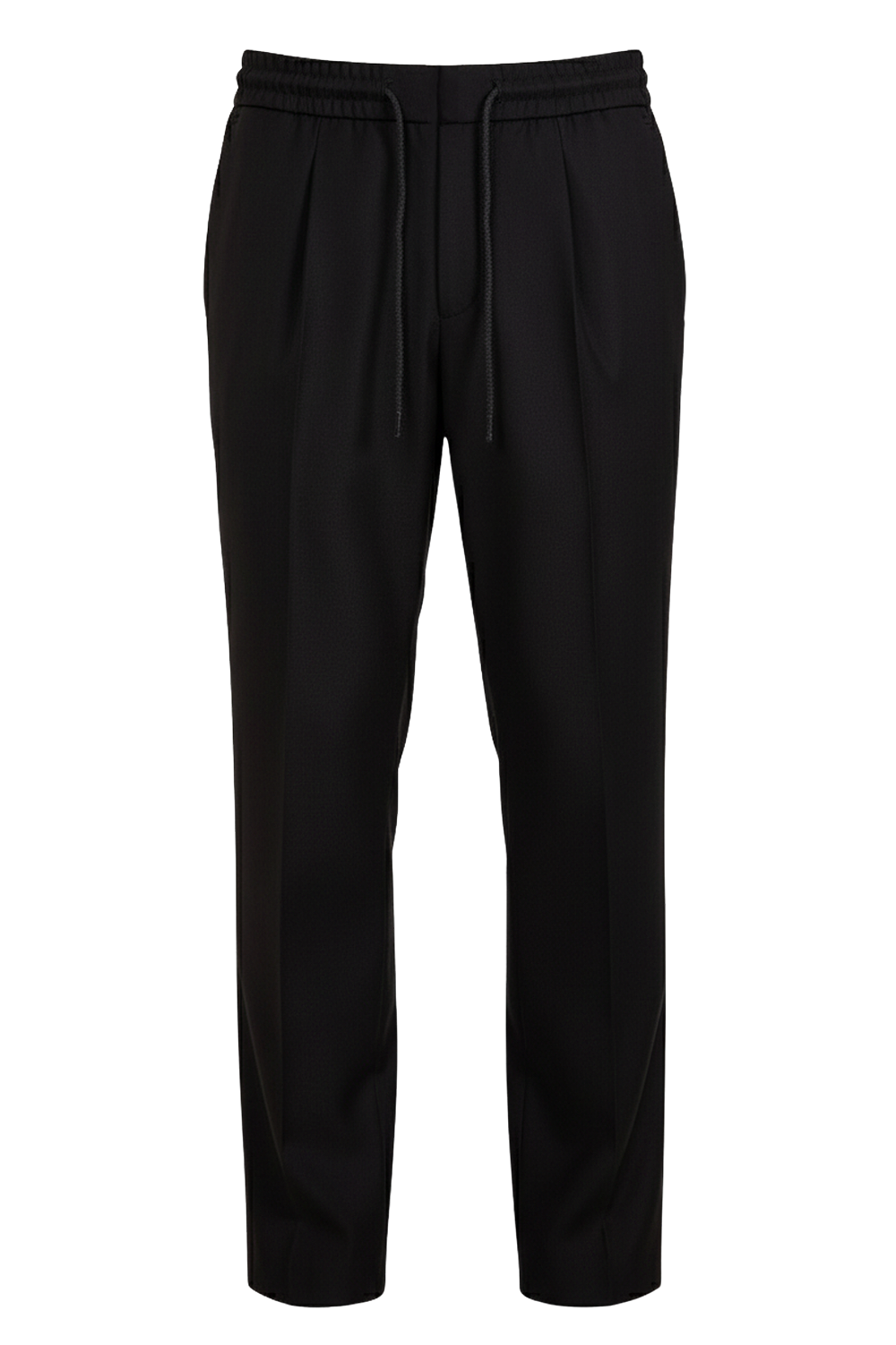 תמונה קידמית של מכנסיים מחויטים סלים פיט