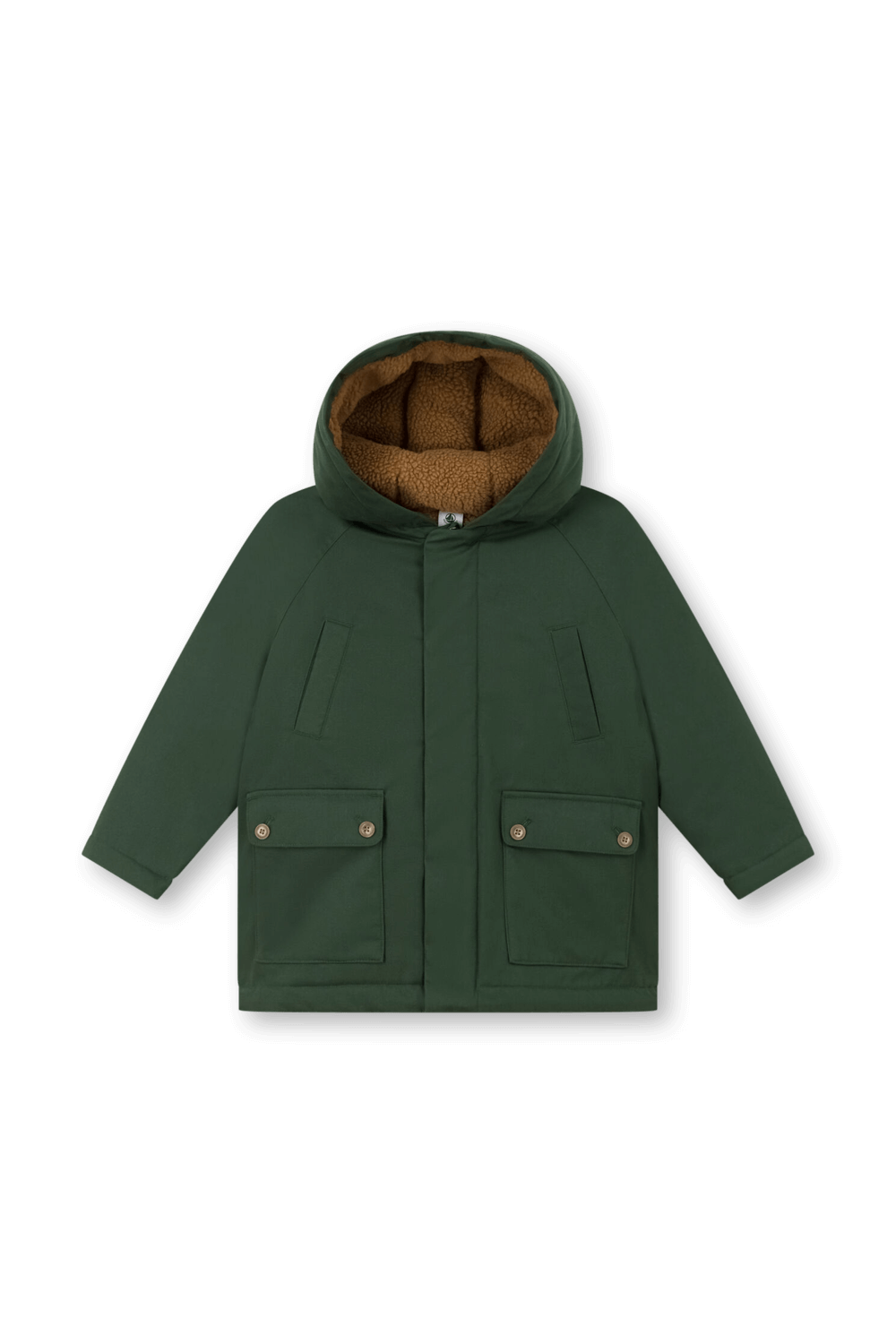 תמונה קידמית של מעיל עם קפוצ'ון - גילאי 3-4 שנים