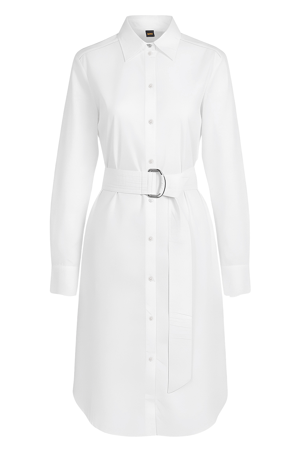 תמונה קידמית של שמלת כפתורים