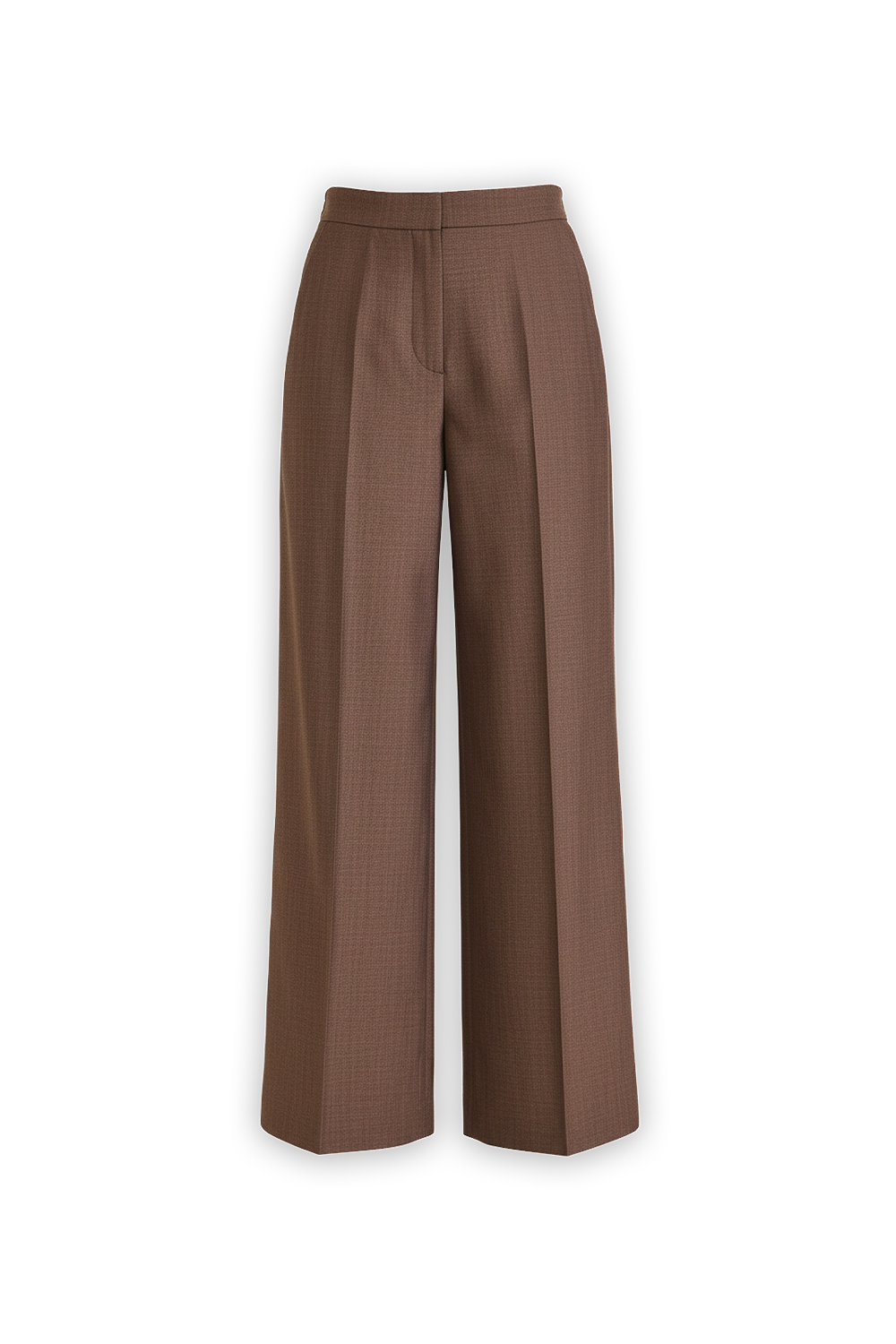 תמונה קידמית של מכנסיים מחוייטים מצמר