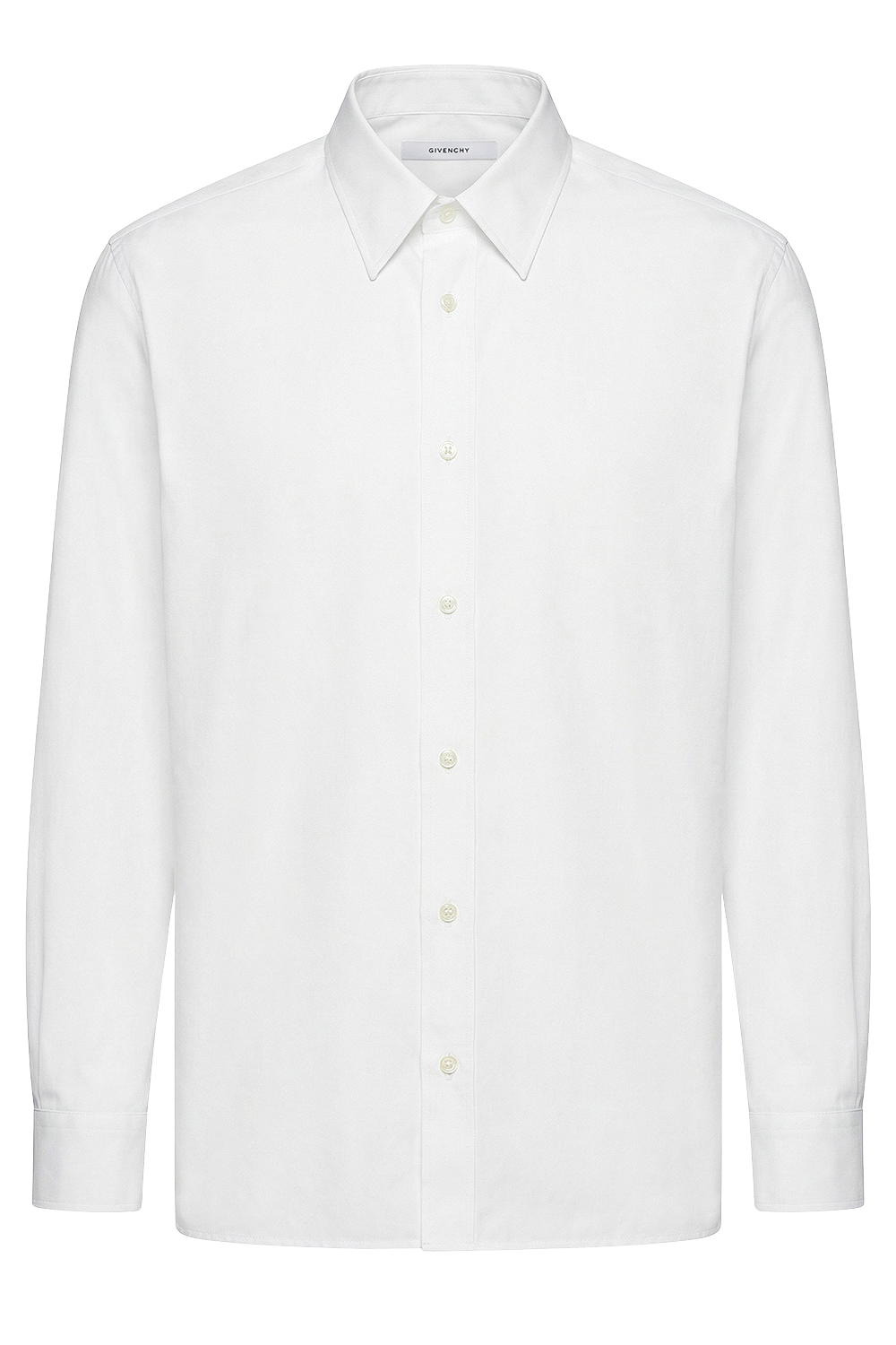 תמונה קידמית של חולצות כפתורים ארוכה