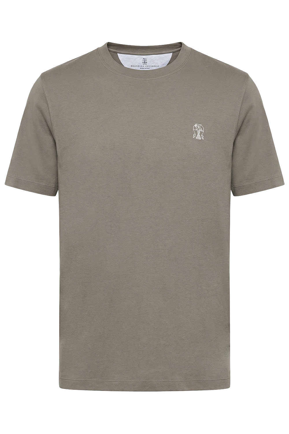 תמונה קידמית של חולצת טי בגזרה ישרה