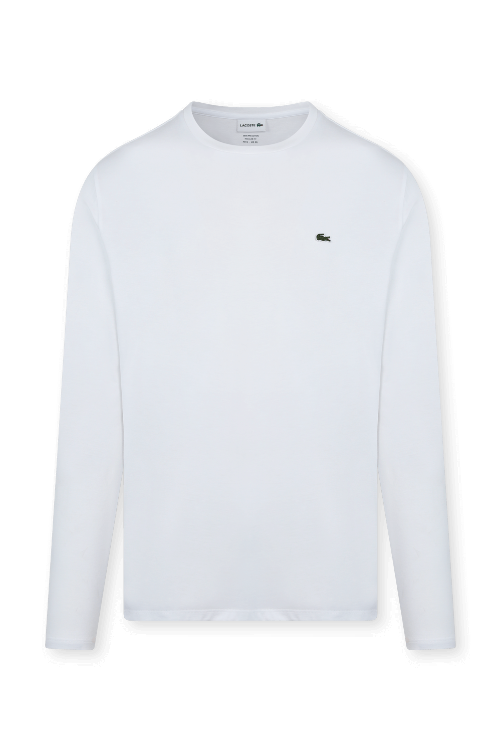 תמונה קידמית של חולצת טי ארוכה מכותנה