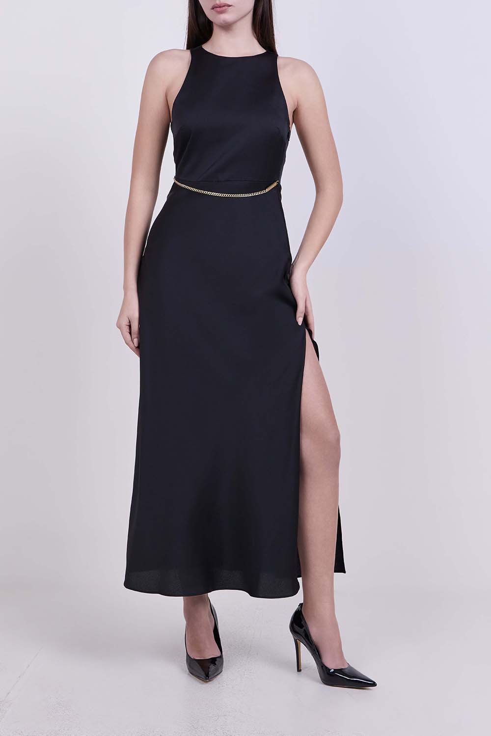 תמונת דוגמן קידמית של שמלת מידי