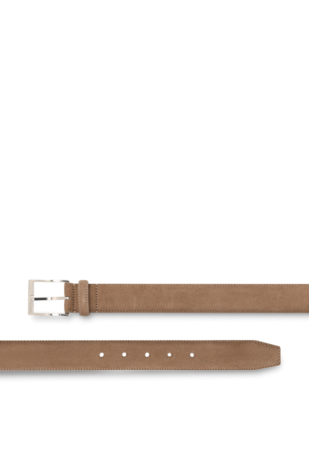 תמונה אחורית של חגורת זמש