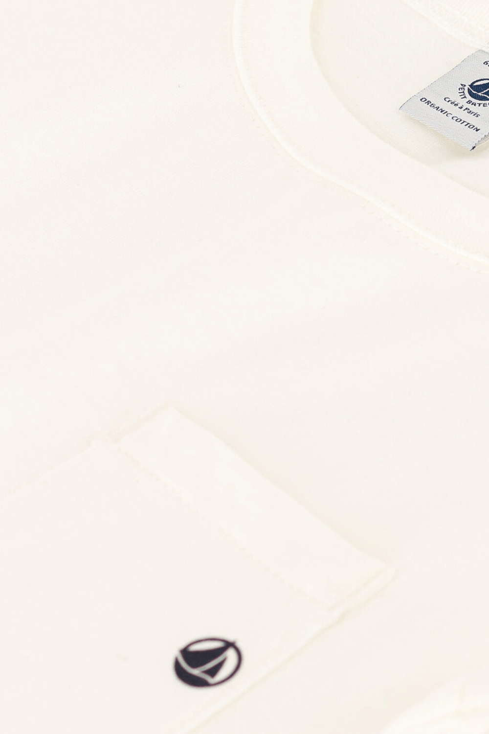 חולצת טי ארוכה מכותנה אורגנית- גילאי 6-12 PETIT BATEAU