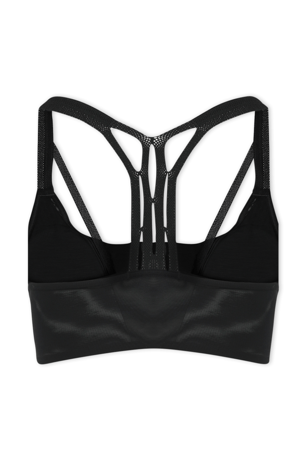 תמונה אחורית של Nike Indy UltraBreathe Sports Bra in Black