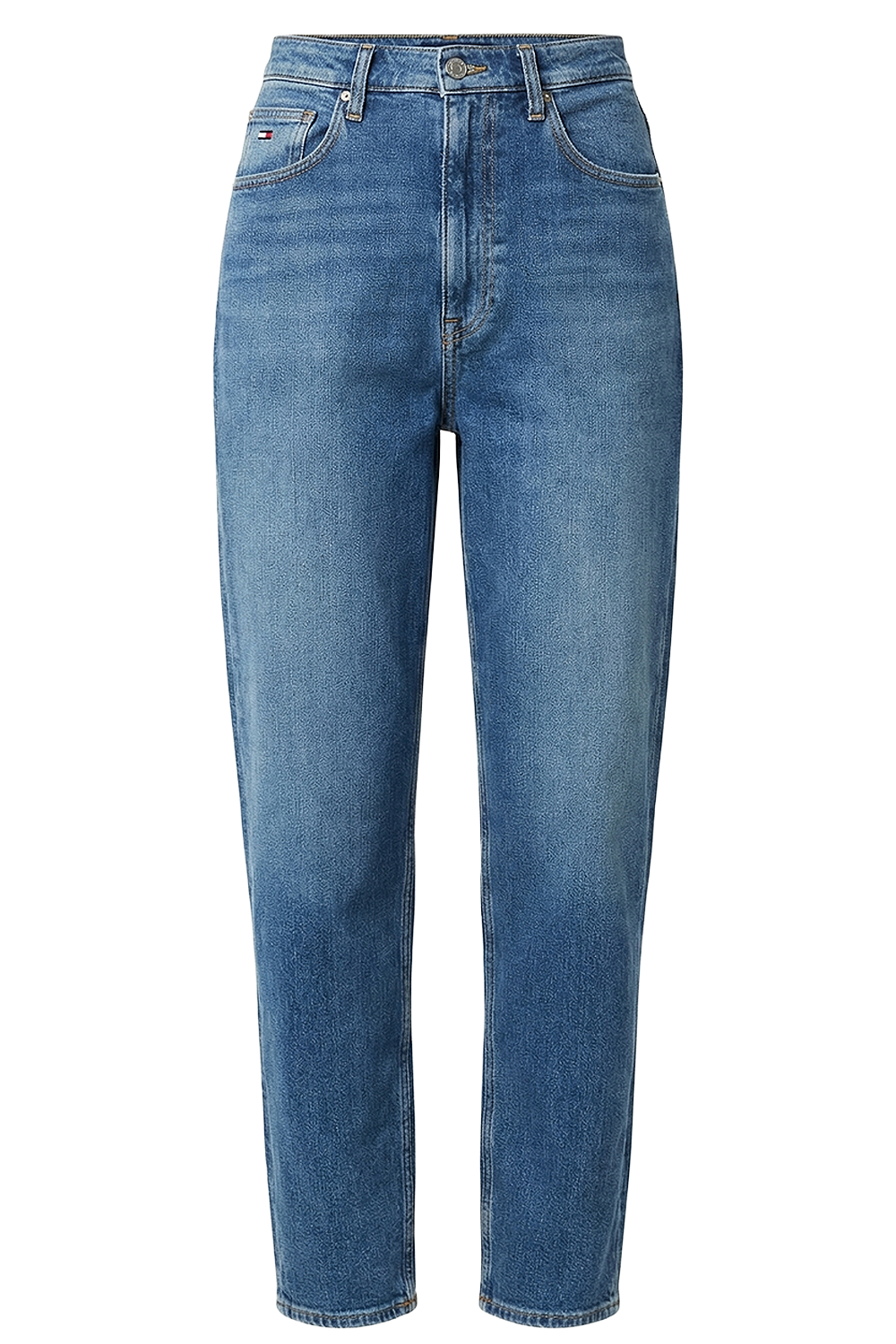 תמונה קידמית של מכנסי ג'ינס Mom Fit