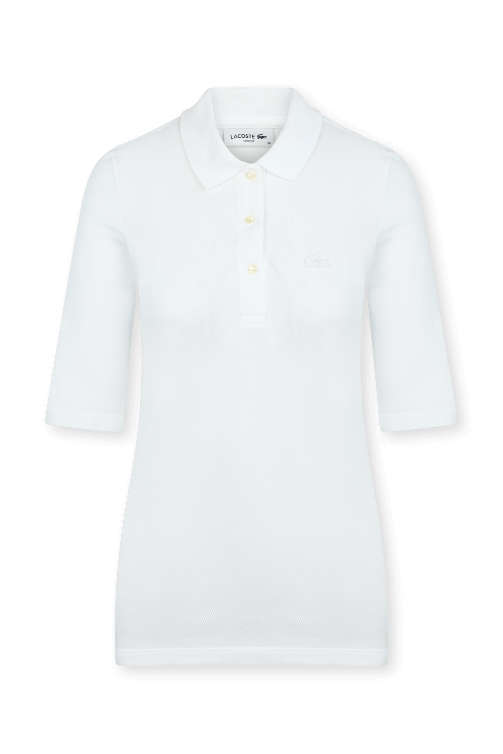 תמונה קידמית של חולצת פולו קצרה מכותנה