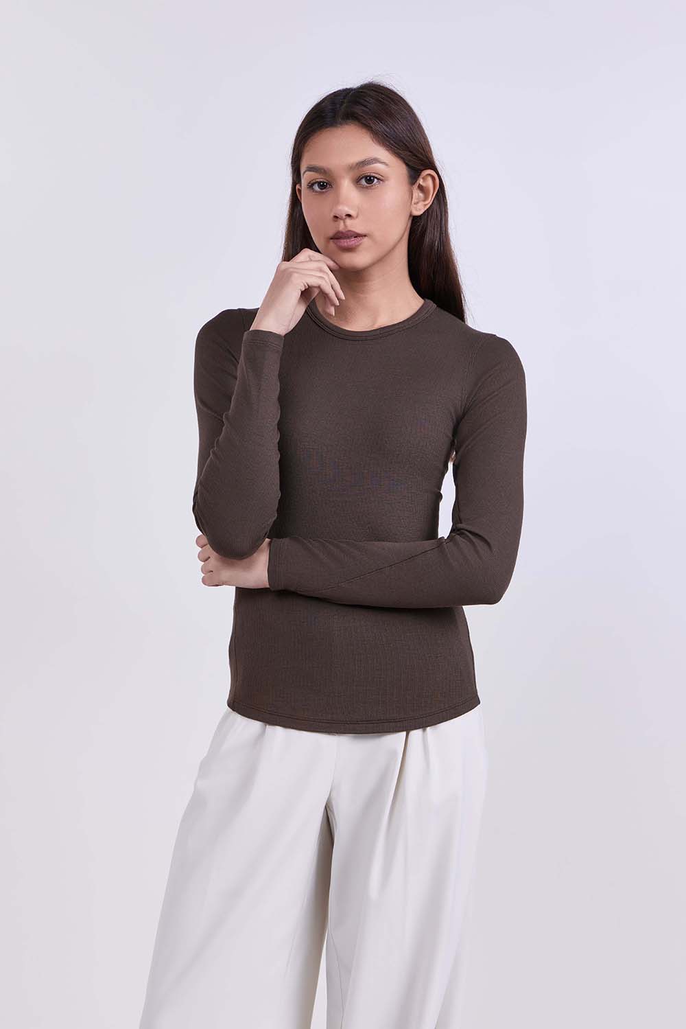 תמונת דוגמן קידמית של Hold Tight Long-Sleeve Shirt