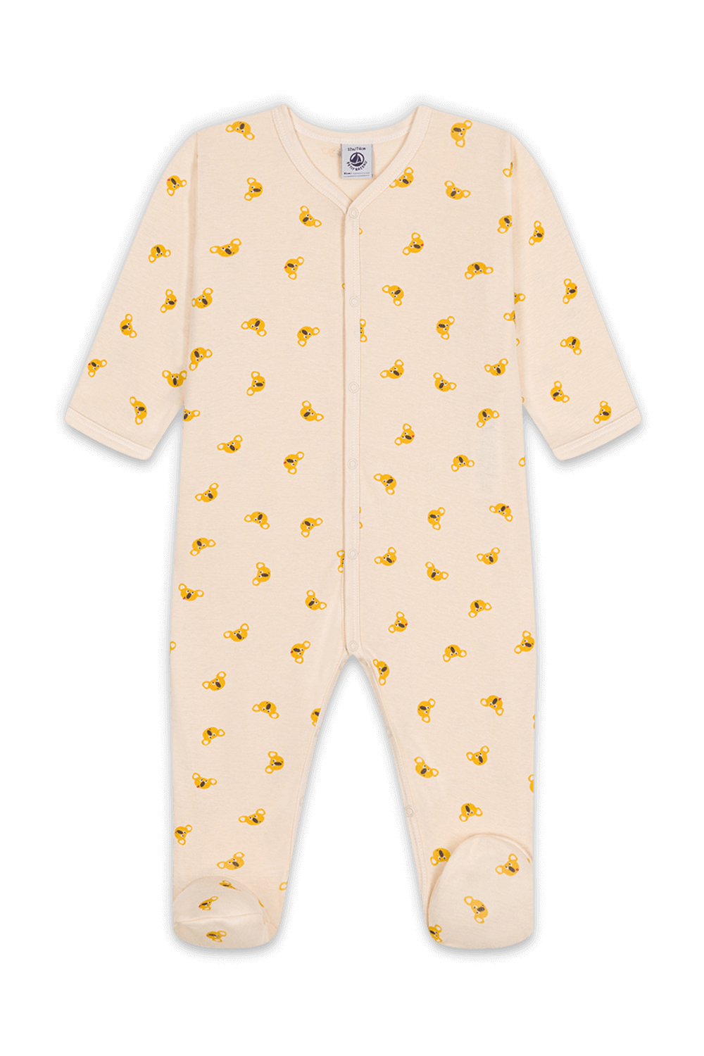 תמונה קידמית של בגד גוף ארוך - גילאי 1-24 חודשים