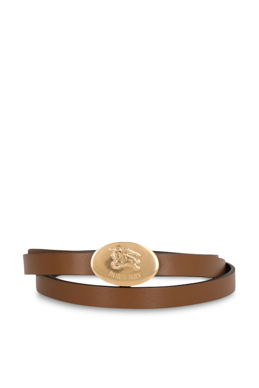 תמונה אחורית של חגורת עור דו צדדית