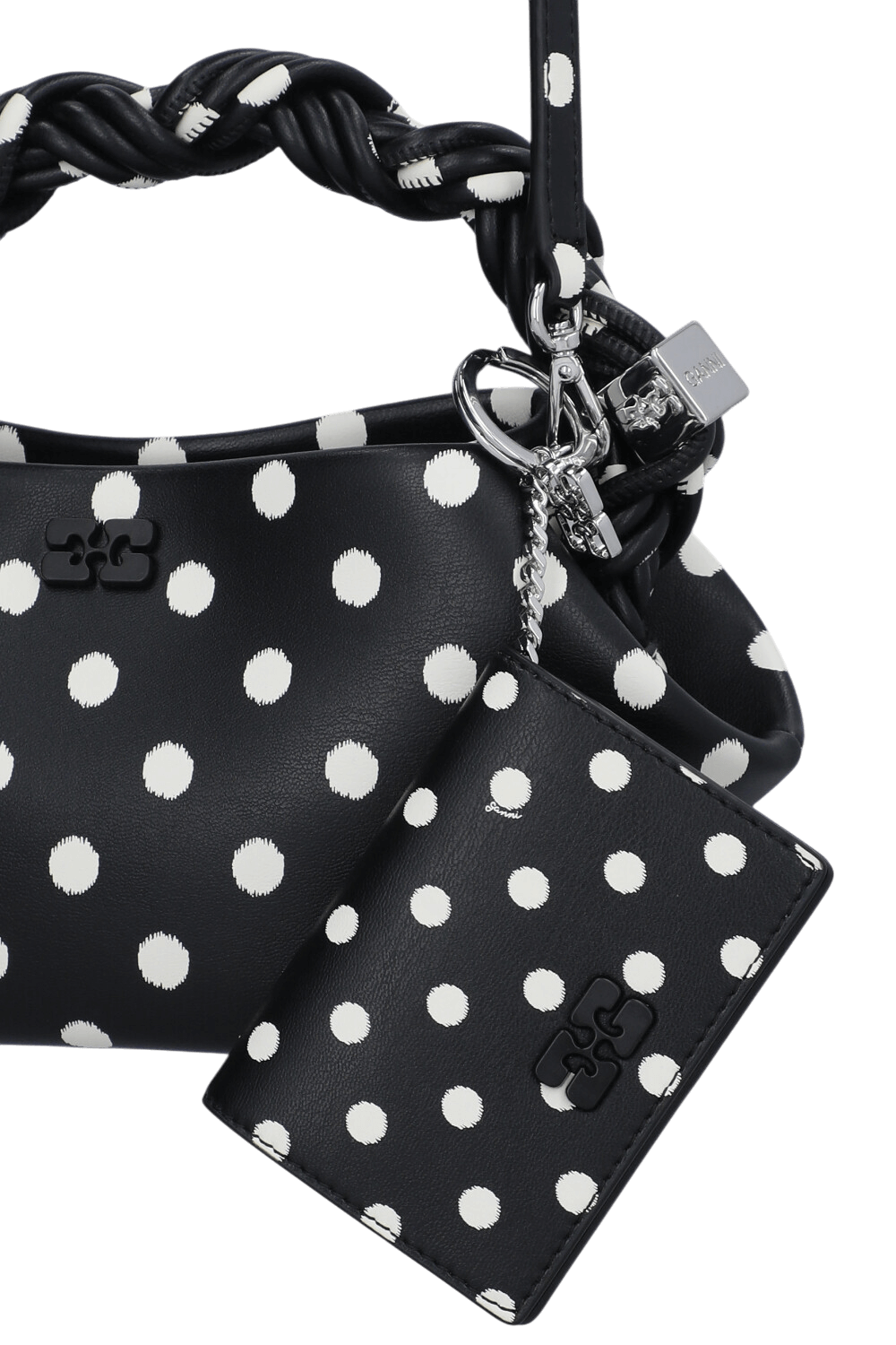 תמונת תקריב של ארנק כרטיסים עם רוכסן